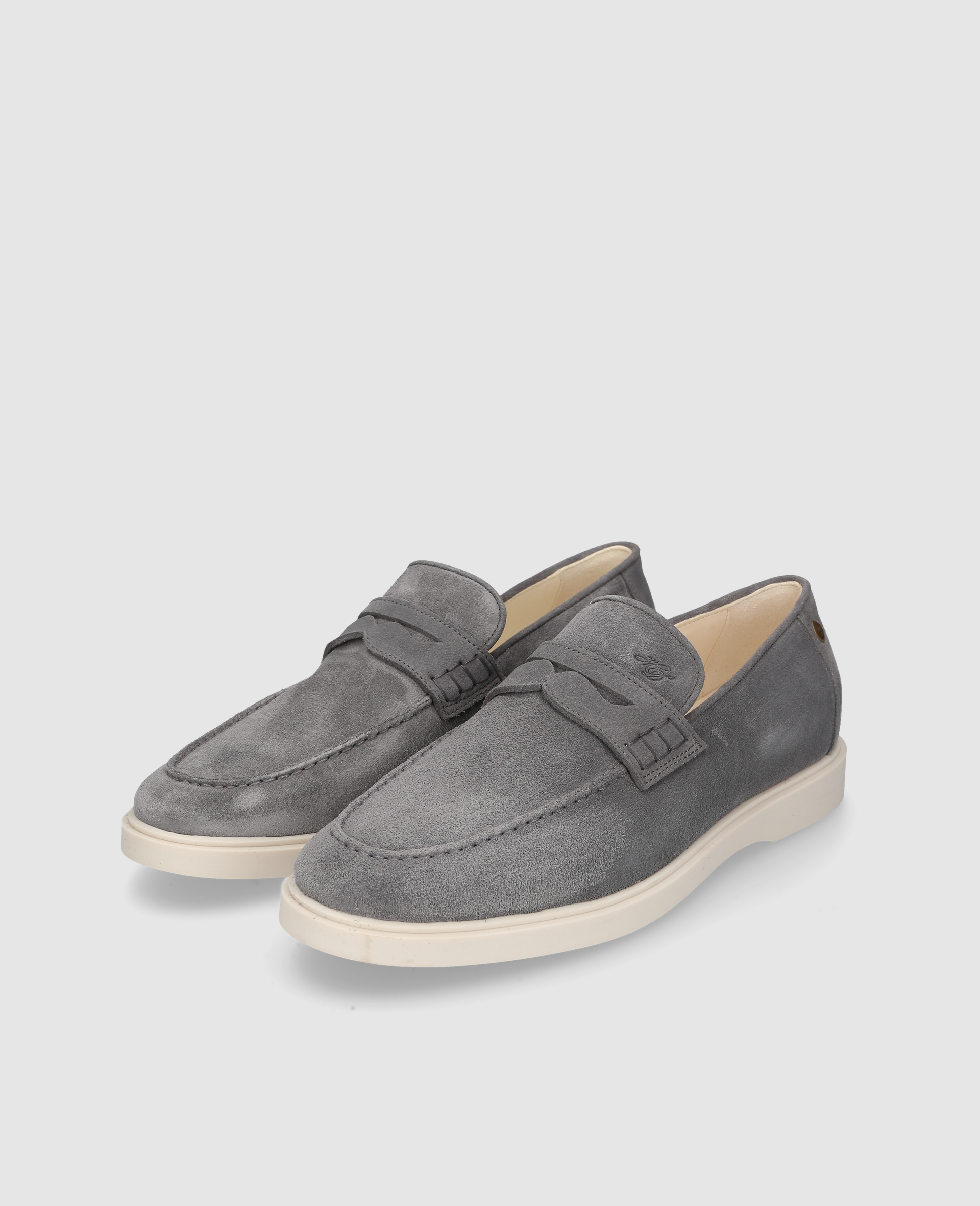 dinkelacker-genua-penny-loafer-v-grau-kalbsvelours image 3