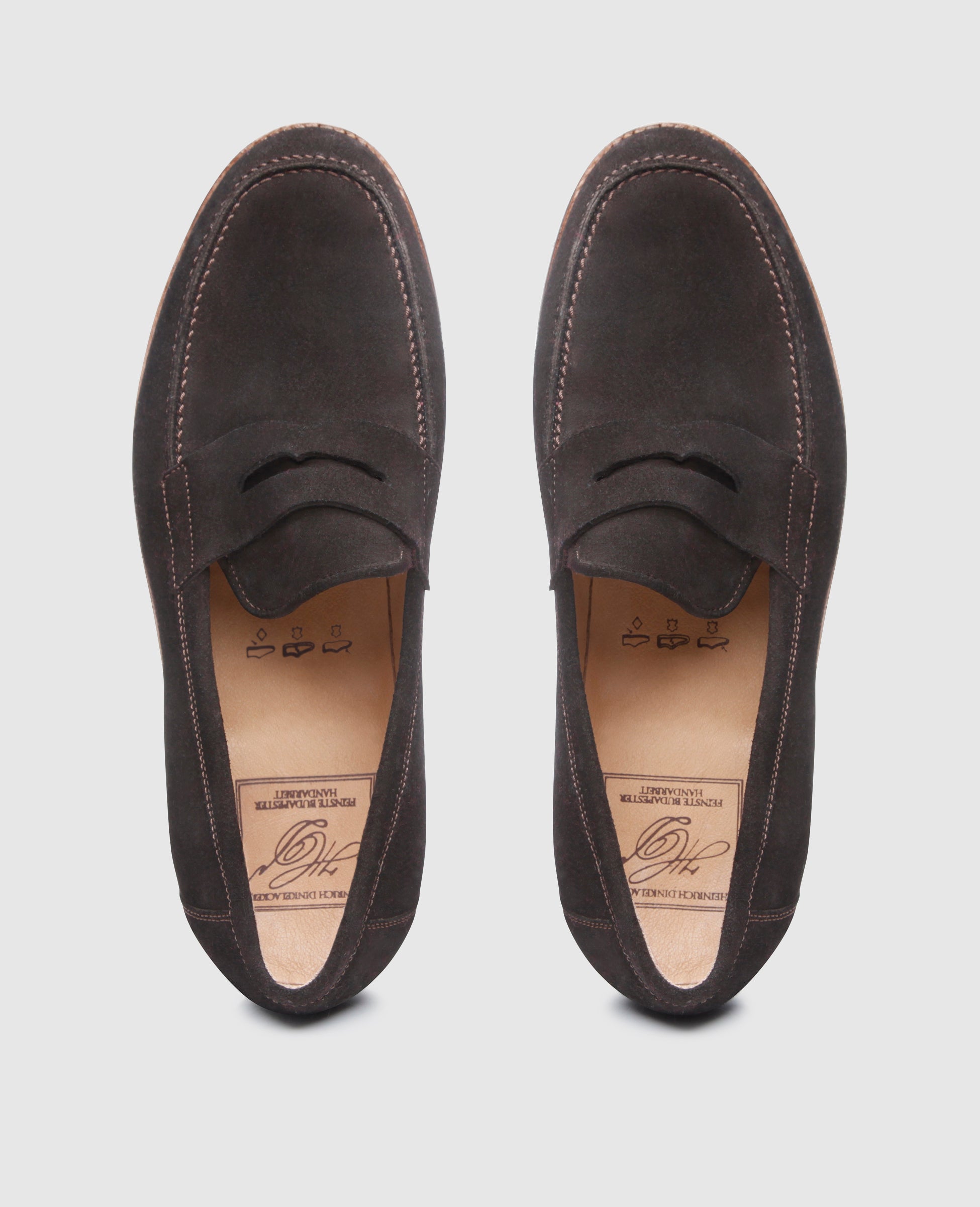 dinkelacker-wien-plain-v-penny-loafer-espresso image 8