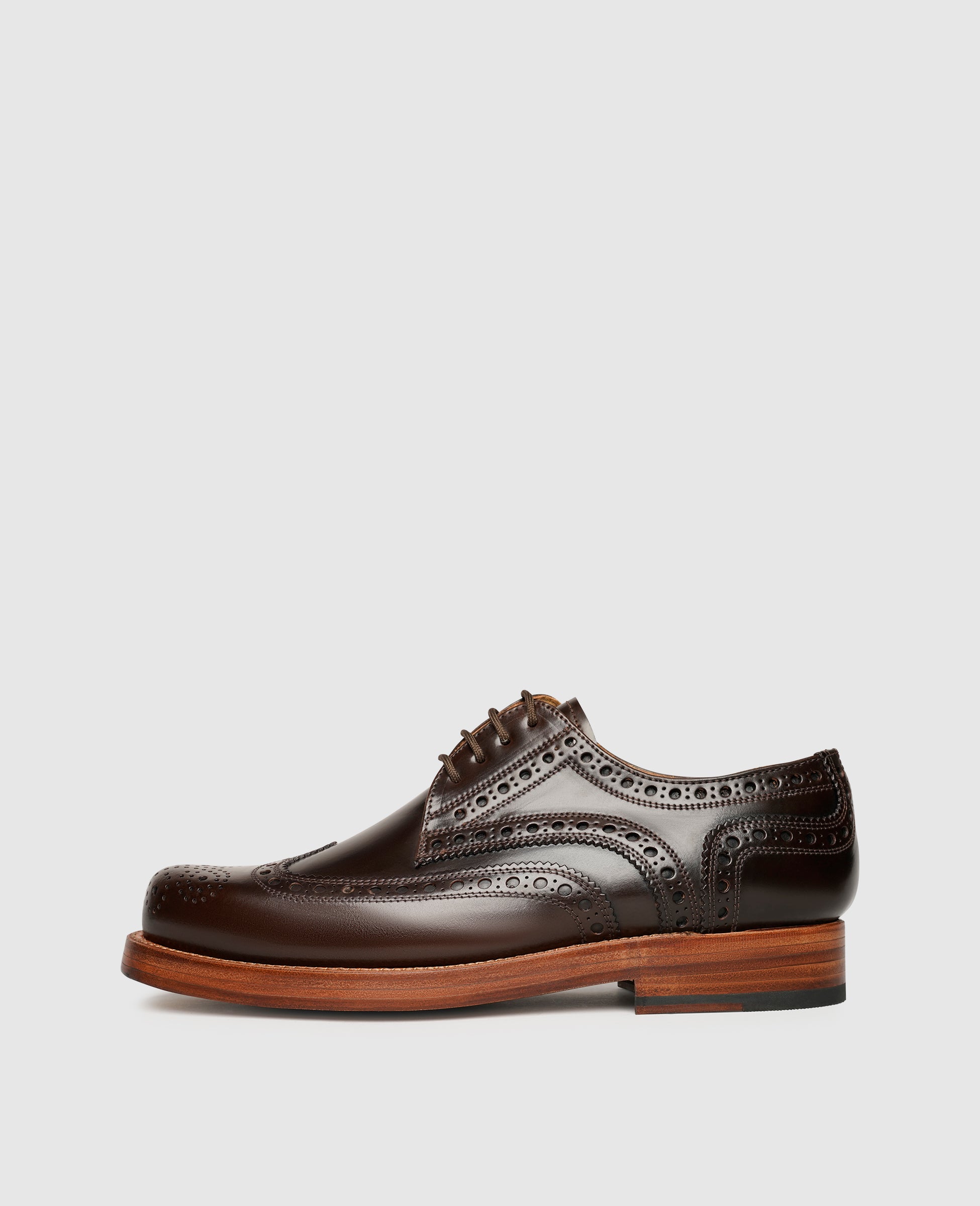 dinkelacker-rio-full-brogue-c-derby-dark-cognac-shell-cordovan image 1