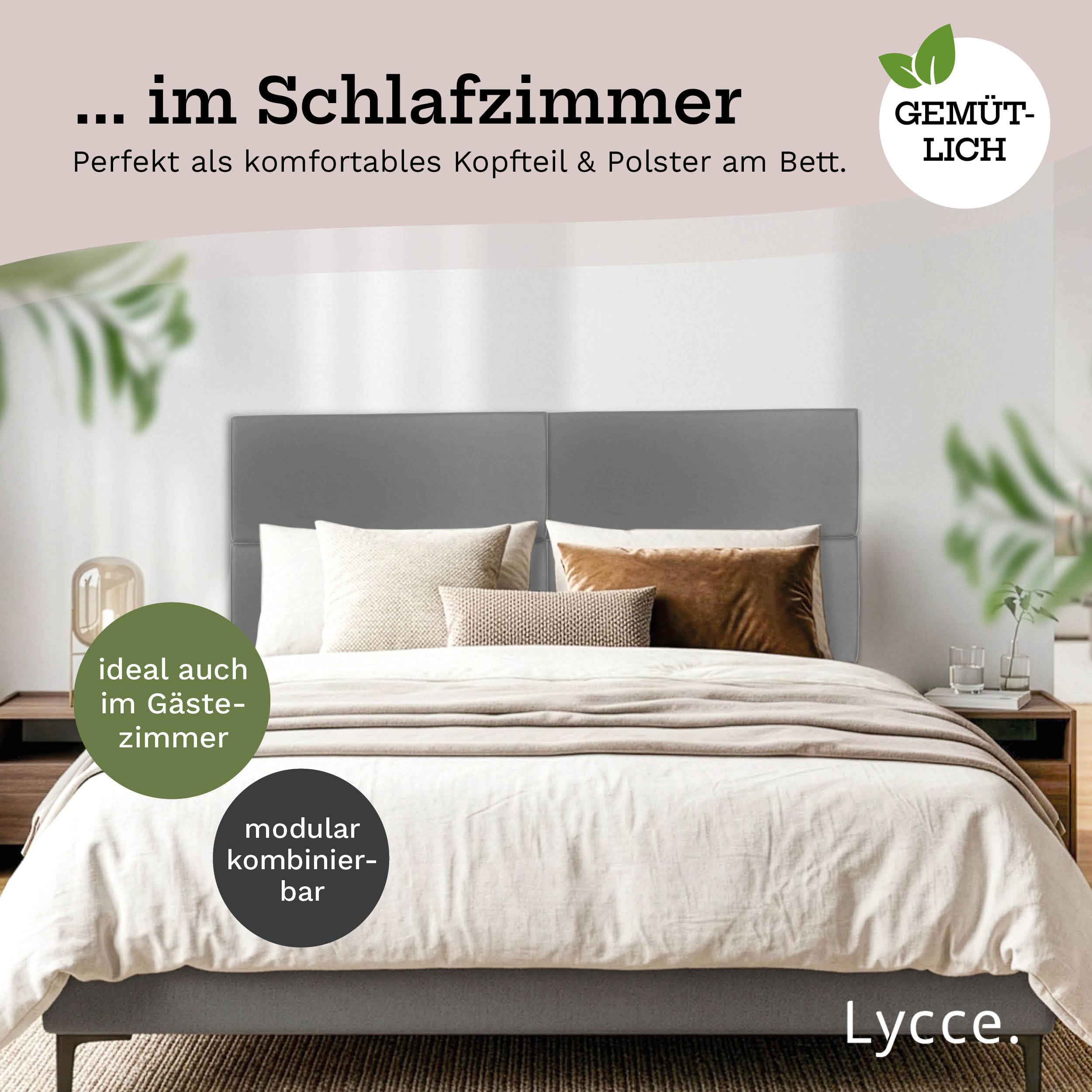 lycce-wandpolster-wandkissen-kunstleder-grau-75x30x4-cm-mit-montage-set image 6