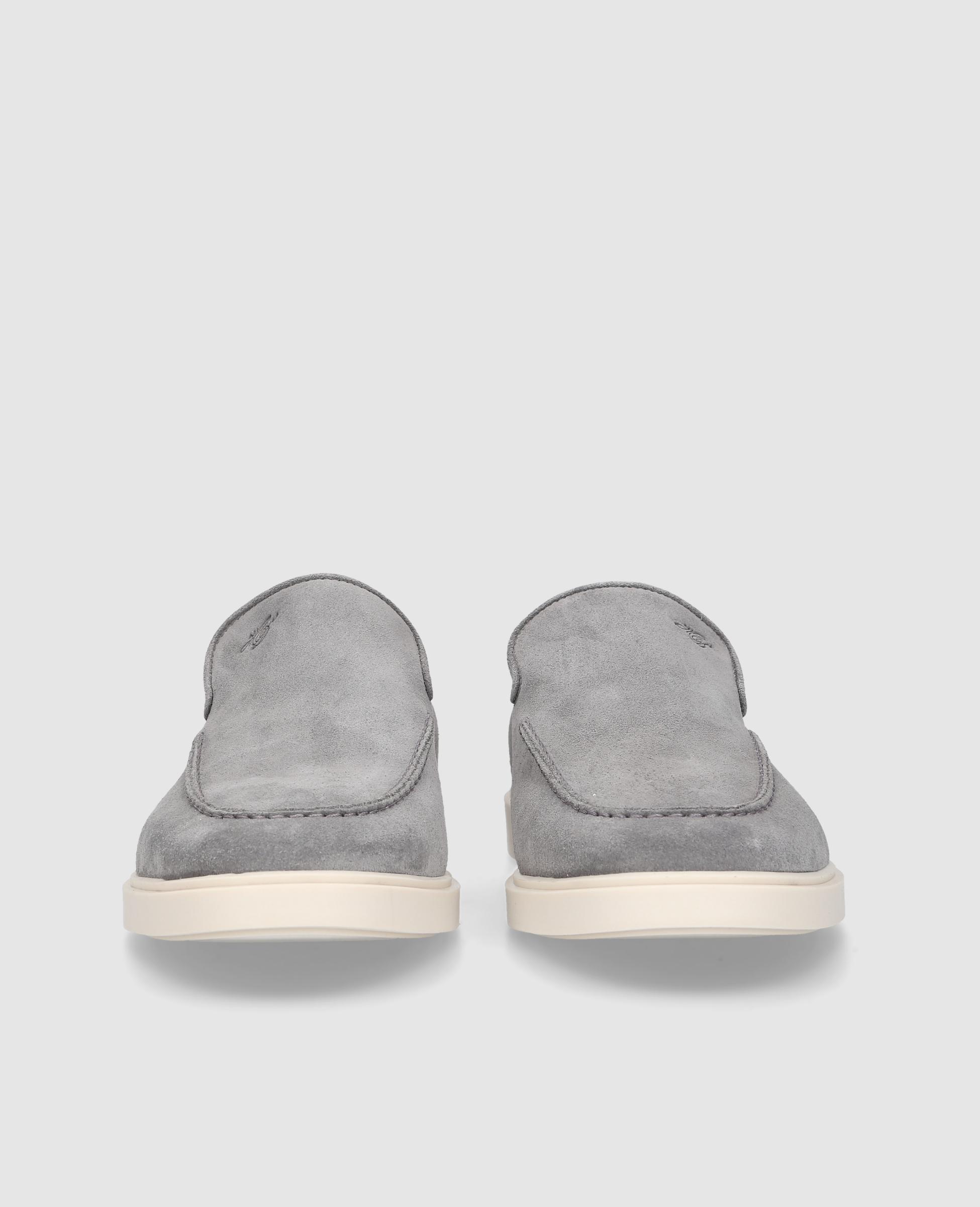 dinkelacker-genua-plain-v-loafer-grau-velours image 5