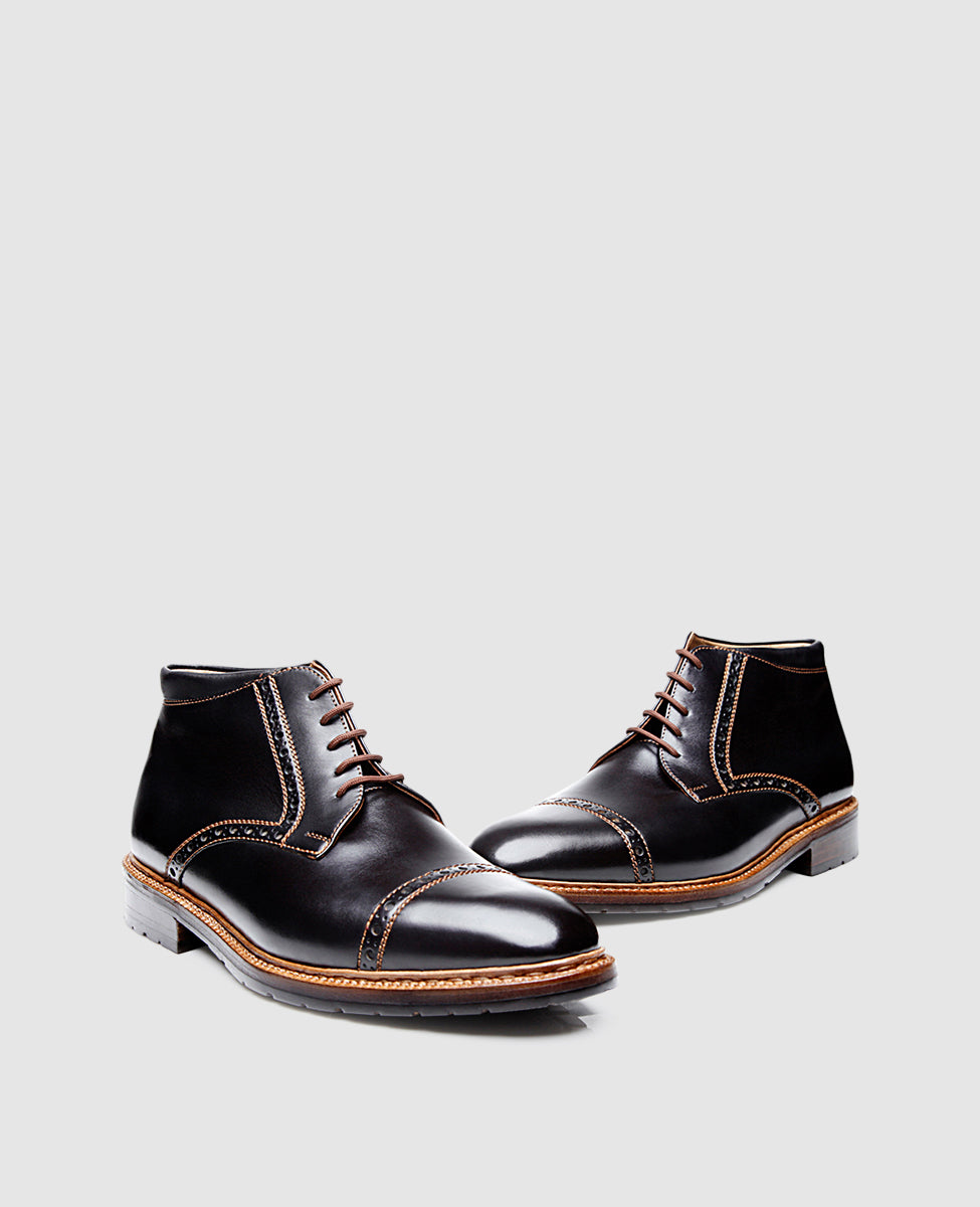 dinkelacker-luzern-quarter-brogue-sc-herren-stiefelette-schwarz image 5