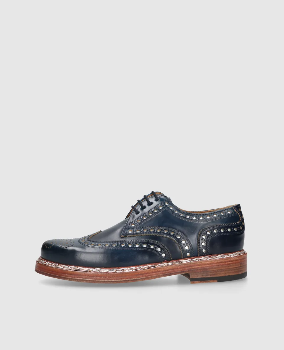 dinkelacker-rio-full-brogue-derby-c-navy-silver-blau image 1