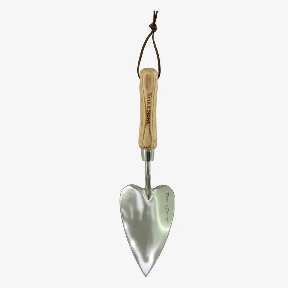 kent-stowe-stainless-steel-heart-shaped-trowel-herzkelle-edelstahl image 1