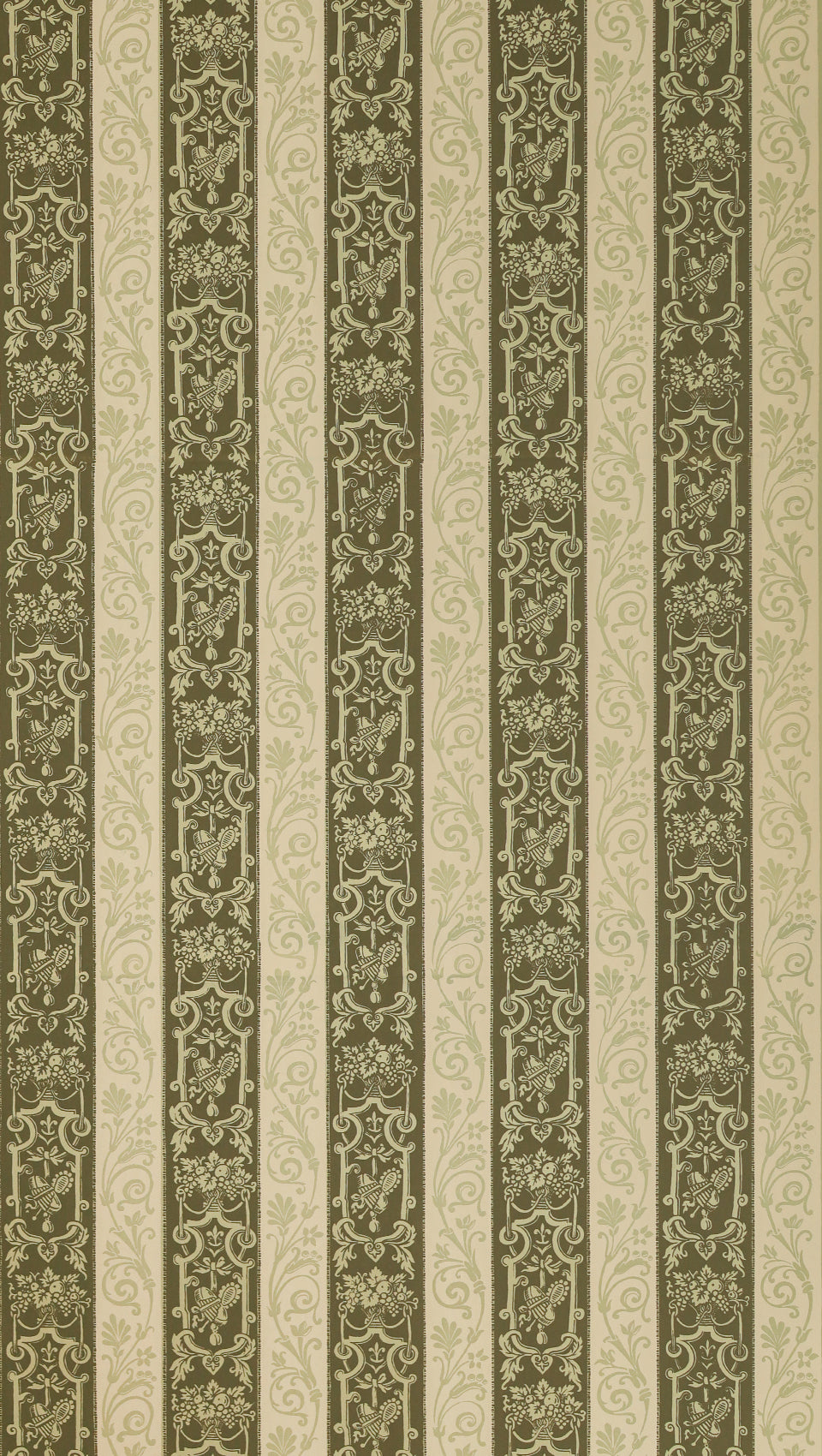 hembus-tapete-4069-a-ludwig-richter-papiertapete-oliv-ros image 1