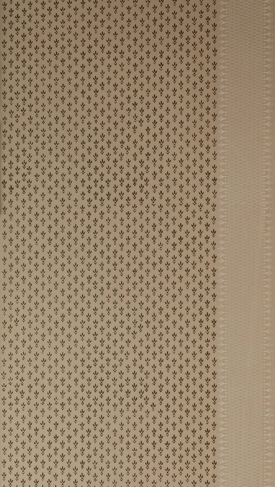 hembus-tapete-110-kleine-lilien-papiertapete-beige image 1