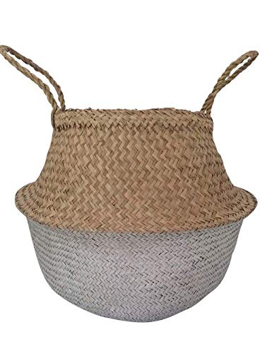 lycce-seegraskorb-mit-henkeln-natur-silber-27-37x25-cm image 1