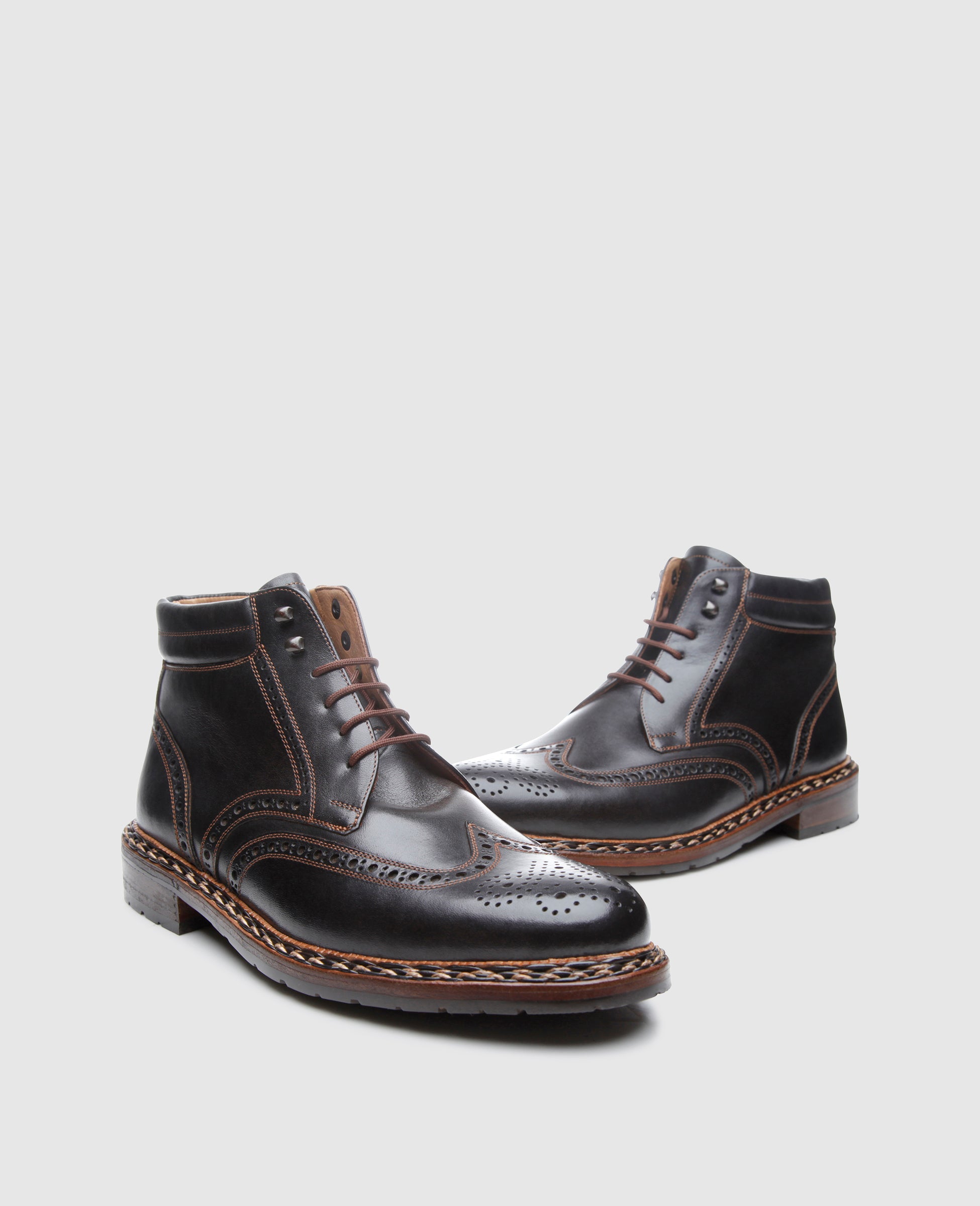 dinkelacker-buda-full-brogue-fc-herrenboot-schwarz-2 image 5