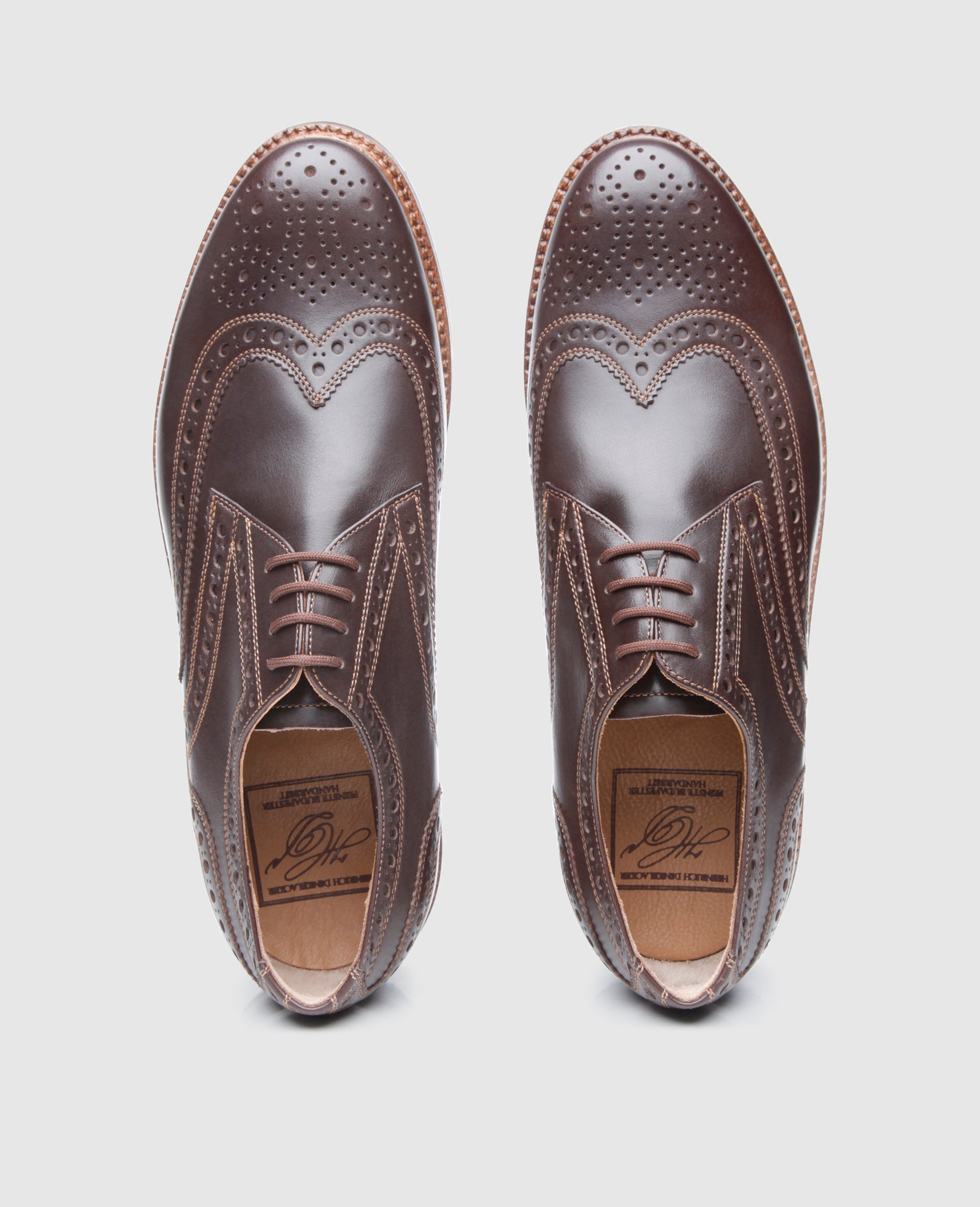 dinkelacker-z-rich-full-brogue-sc-derby-marrone-dunkelbraun image 8