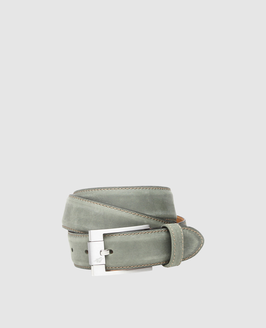 dinkelacker-janno-plain-j-lederg-rtel-gr-n-fettnubuk-35-mm image 1