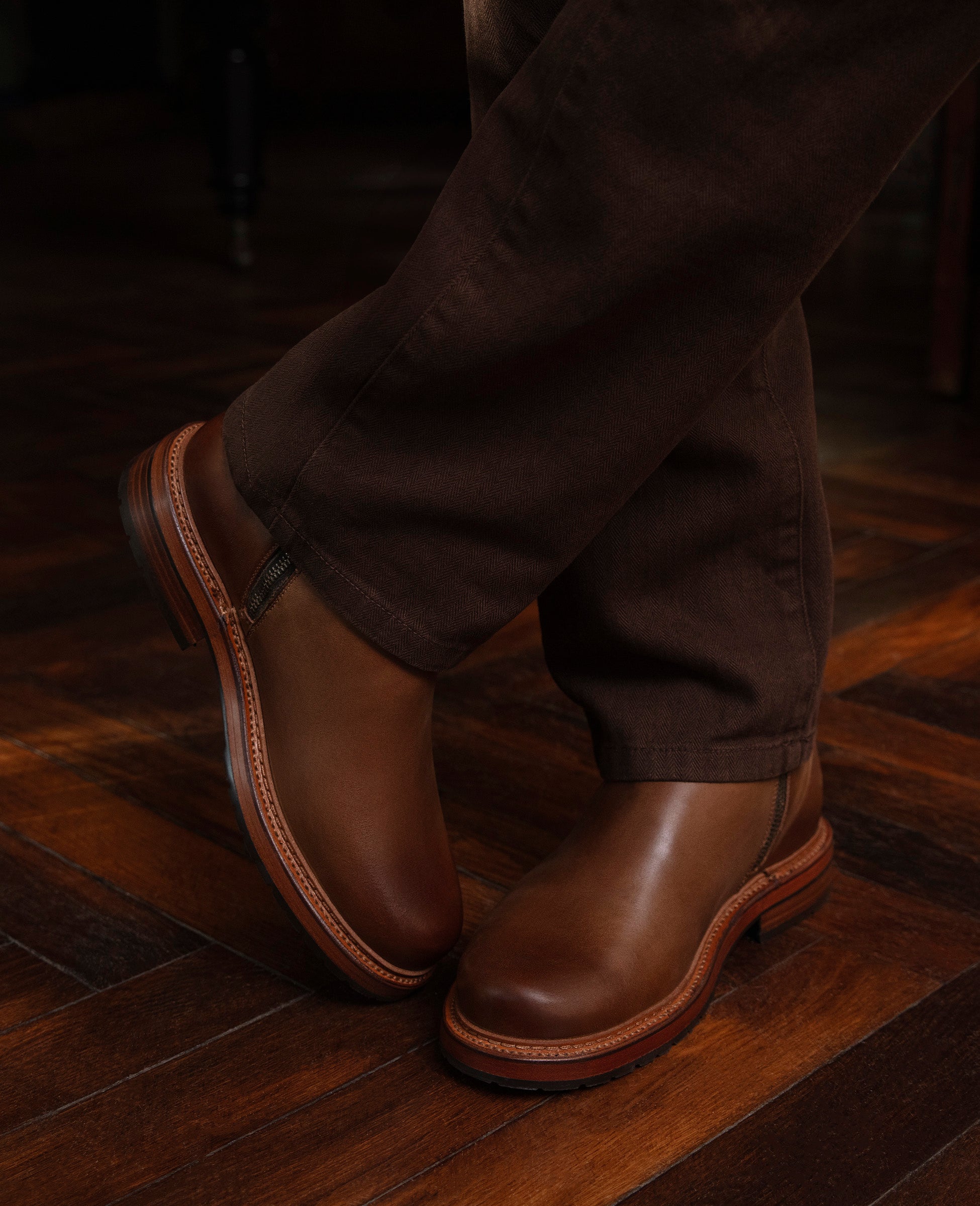 dinkelacker-rio-plain-h-zipper-stiefelette-caramel image 7