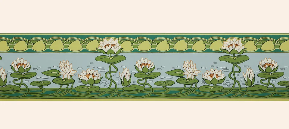 hembus-borte-598-seerosen-jugendstil-borte-25-cm image 1
