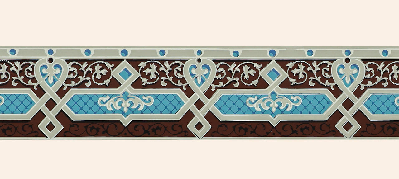 hembus-borte-592-blaue-blume-biedermeier-borte image 1