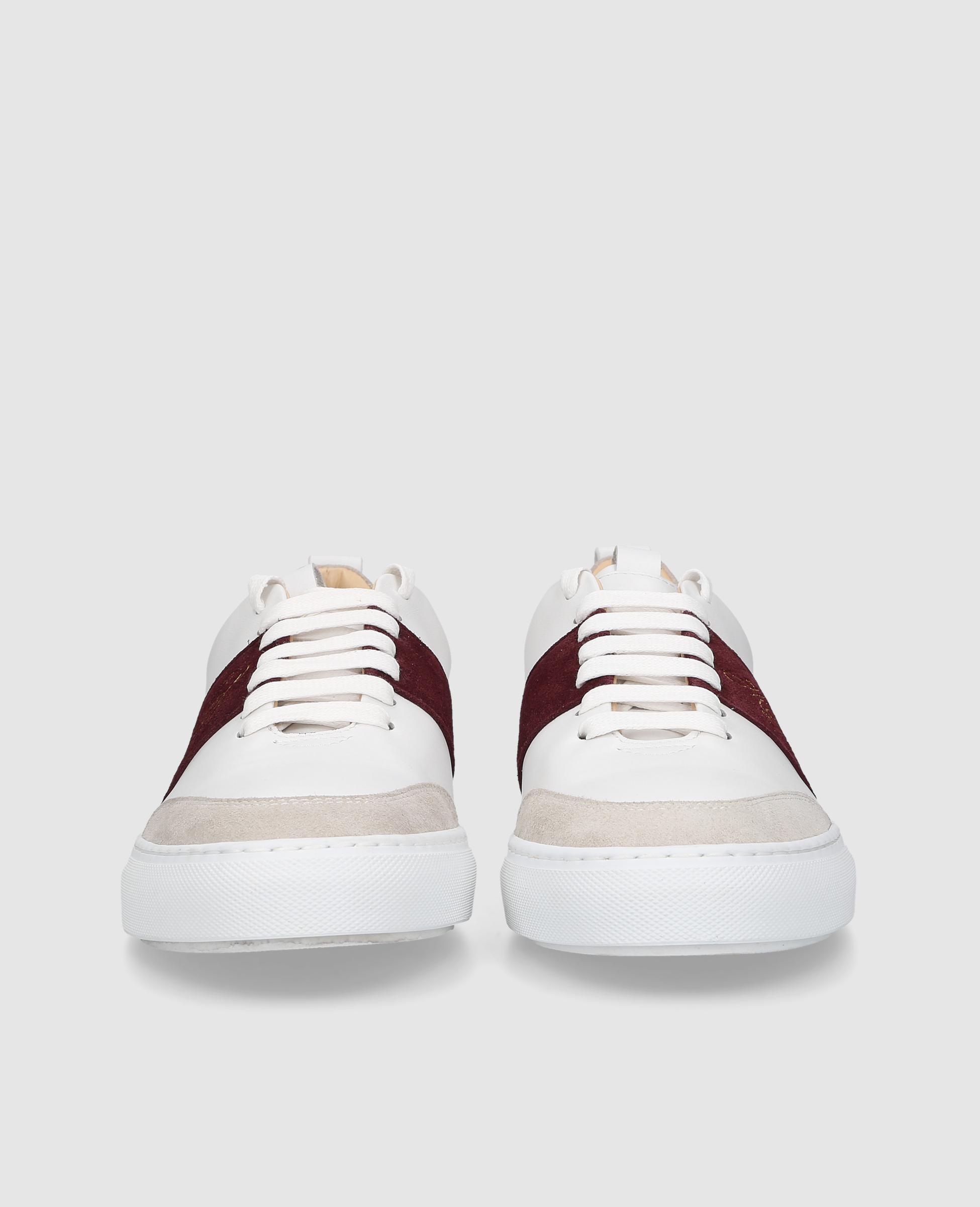 dinkelacker-turin-tennis-sneaker-np-wei-bordo image 4