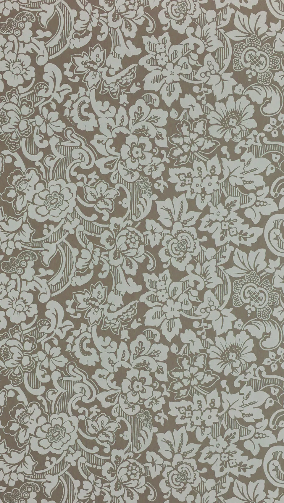 hembus-tapete-431-b-wei-e-blumenranken-papiertapete-beige image 1