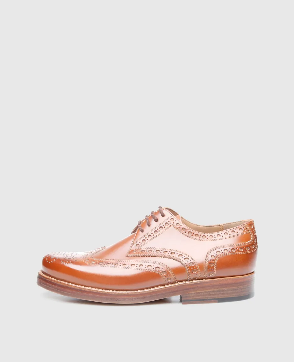 dinkelacker-rio-full-brogue-ac-derby-kalbsleder-tabacco image 1