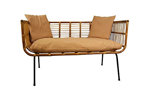 lycce-rattansofa-bali-braun-124x66x75-cm-mit-kissen image 6