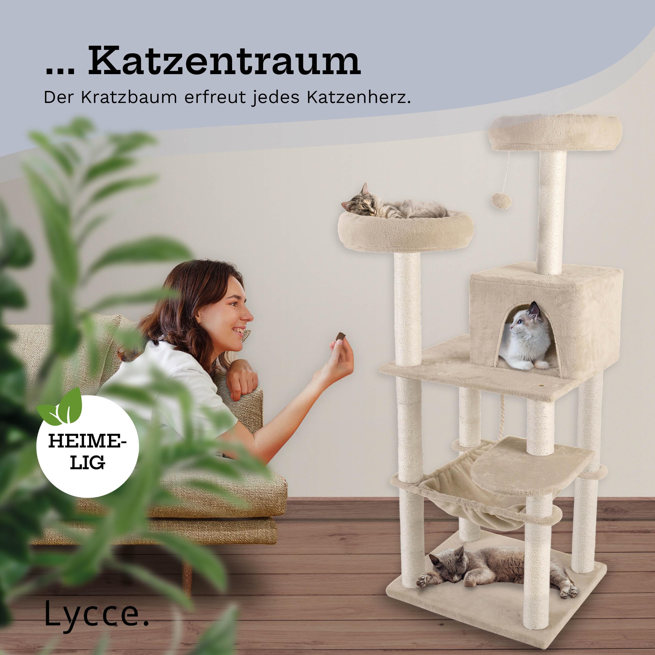 lycce-kratzbaum-royal-gro-mehrst-ckig-145-cm-beige image 7