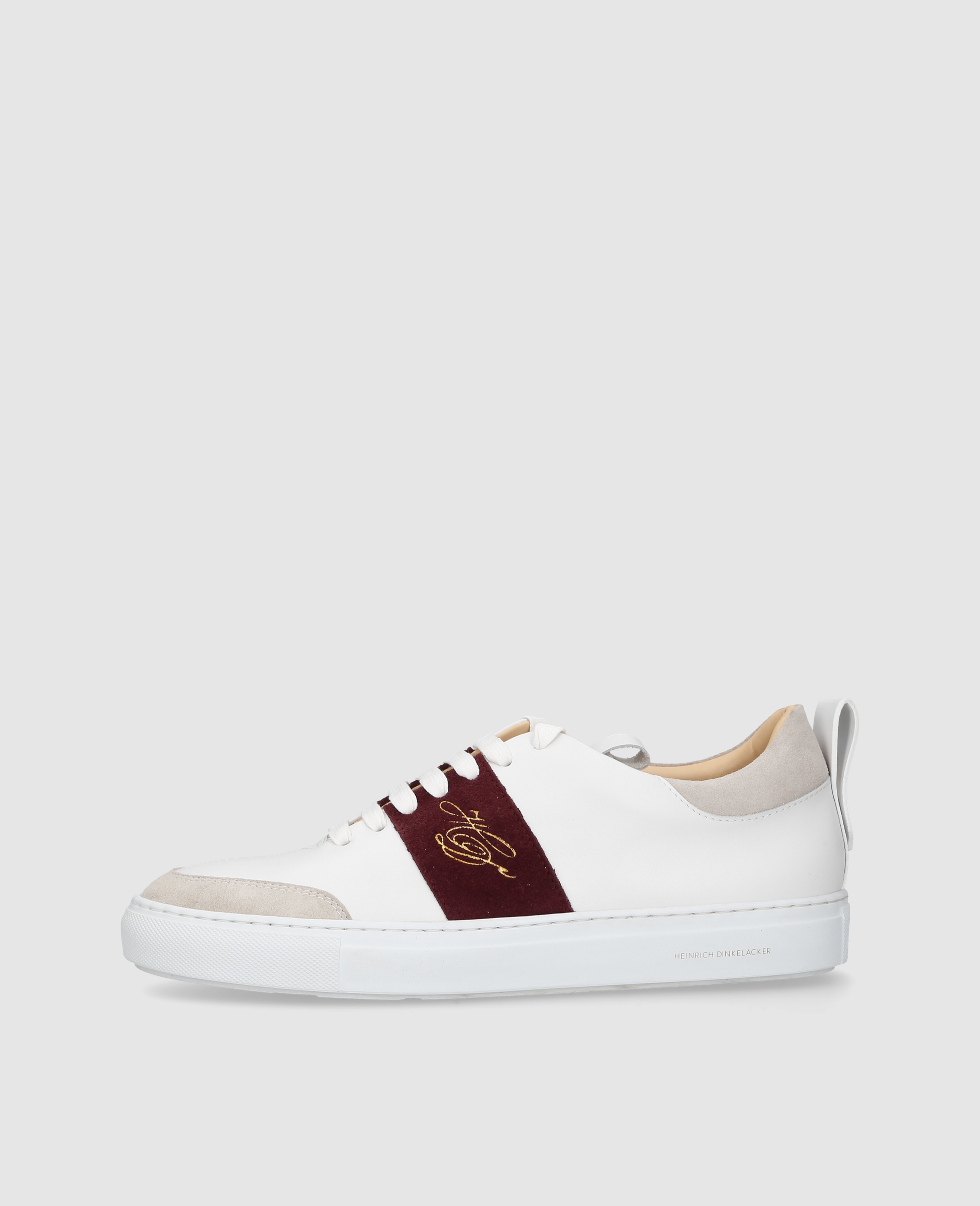 dinkelacker-turin-tennis-sneaker-np-wei-bordo image 1