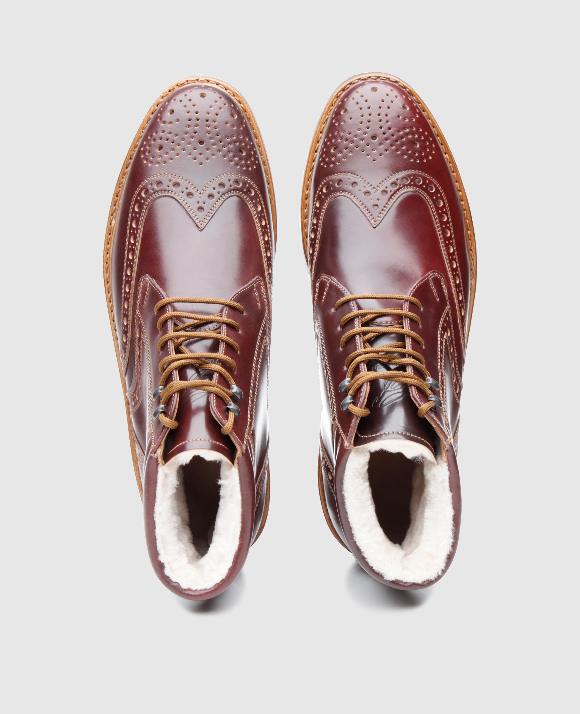 dinkelacker-buda-full-brogue-c-boot-oxblood-shell-cordovan image 8