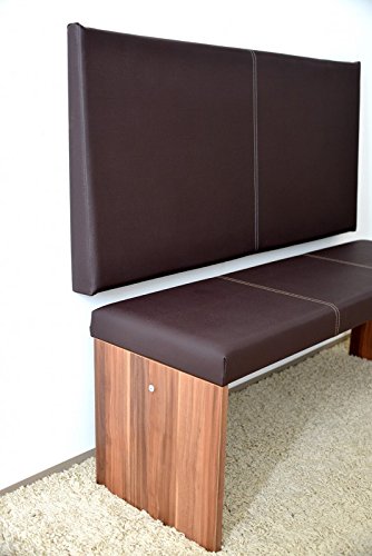 lycce-keilwandkissen-115-x-55-cm-braun-kunstleder-mit-montage-set image 4