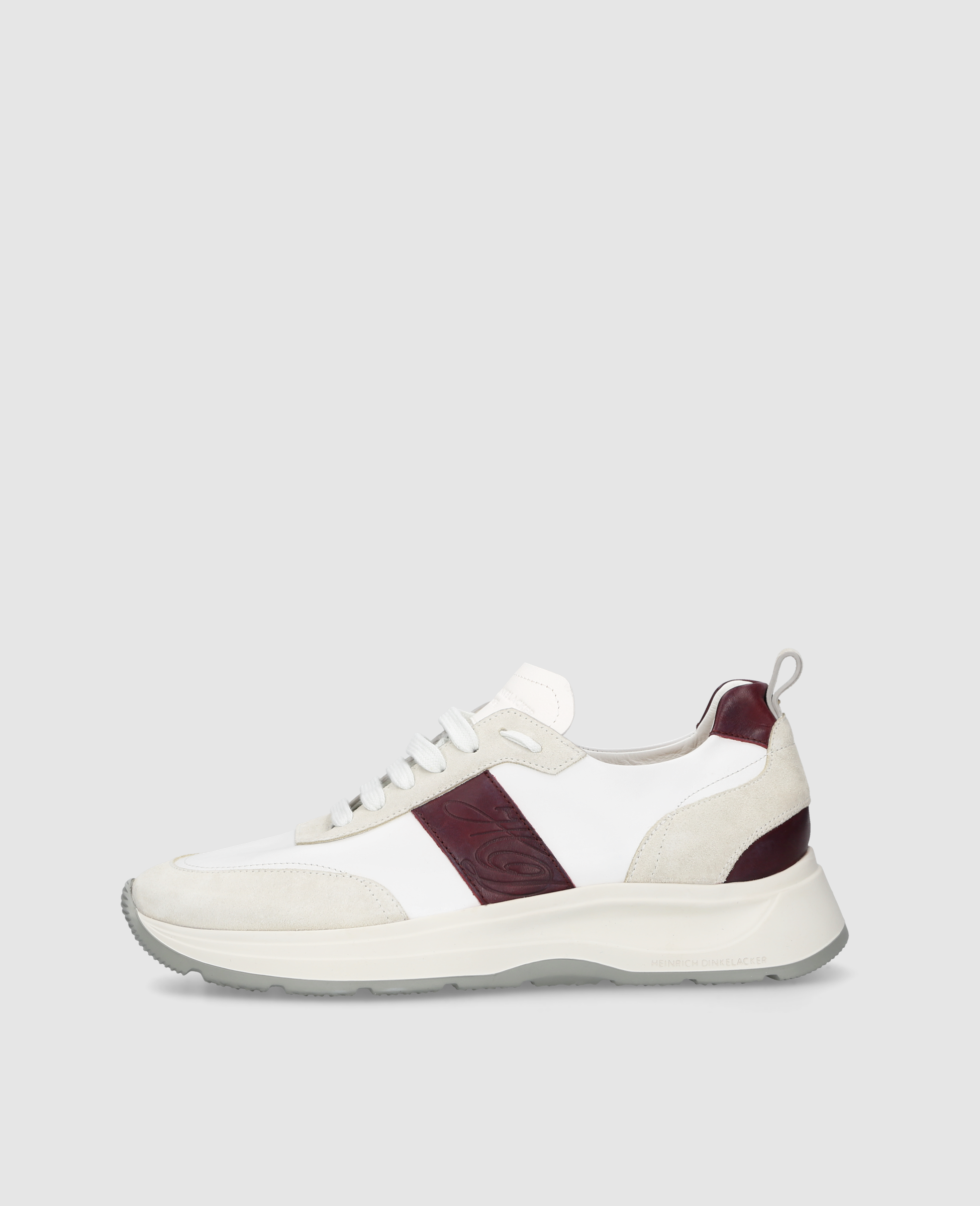 dinkelacker-toronto-sneaker-cl-herren-sneaker-wei-bordo image 1