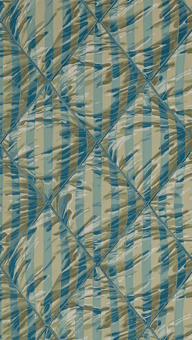 hembus-tapete-3092-steppdecke-bleu-papiertapete image 1