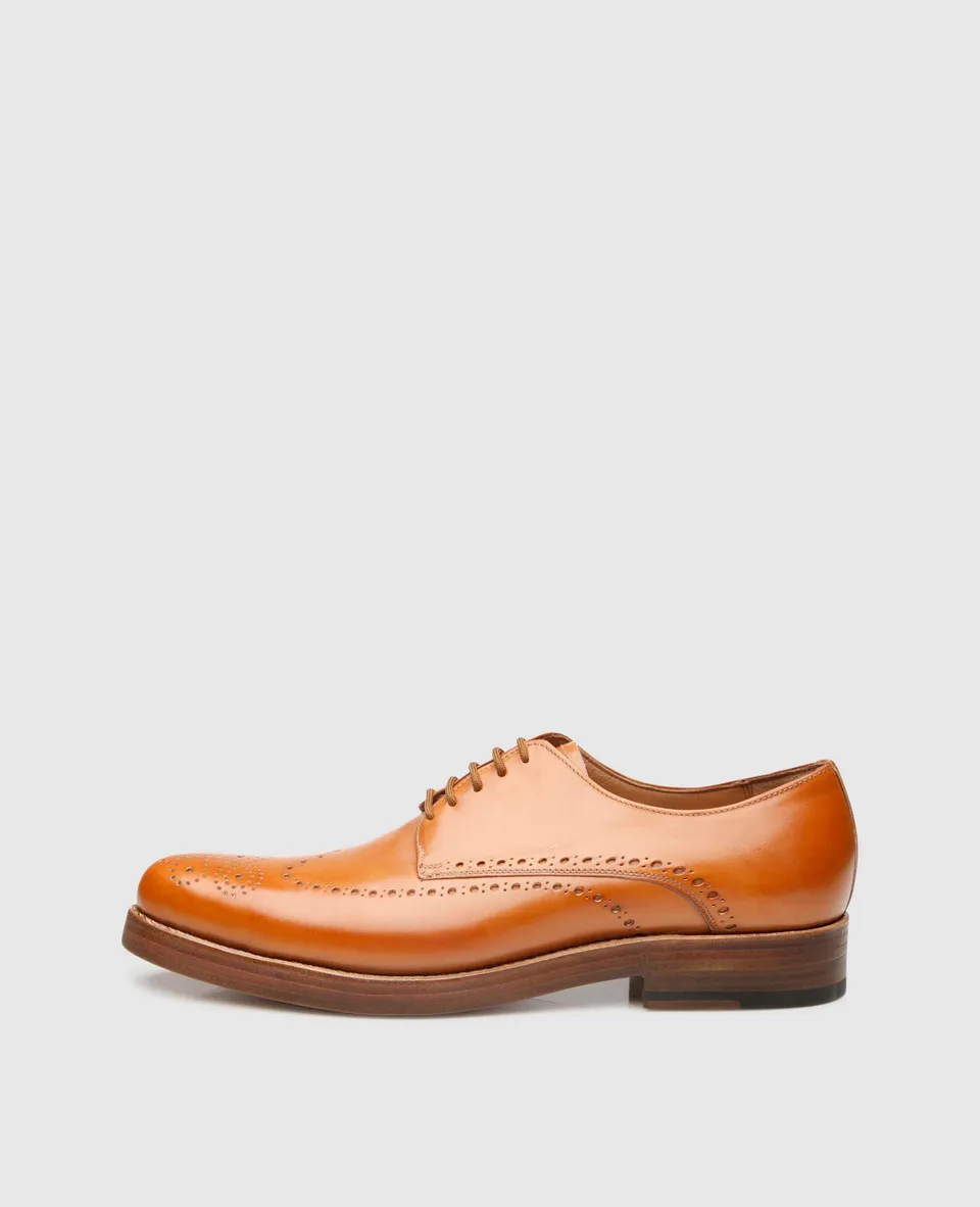 dinkelacker-paris-full-brogue-ac-herren-derby-nuss-hellbraun image 1