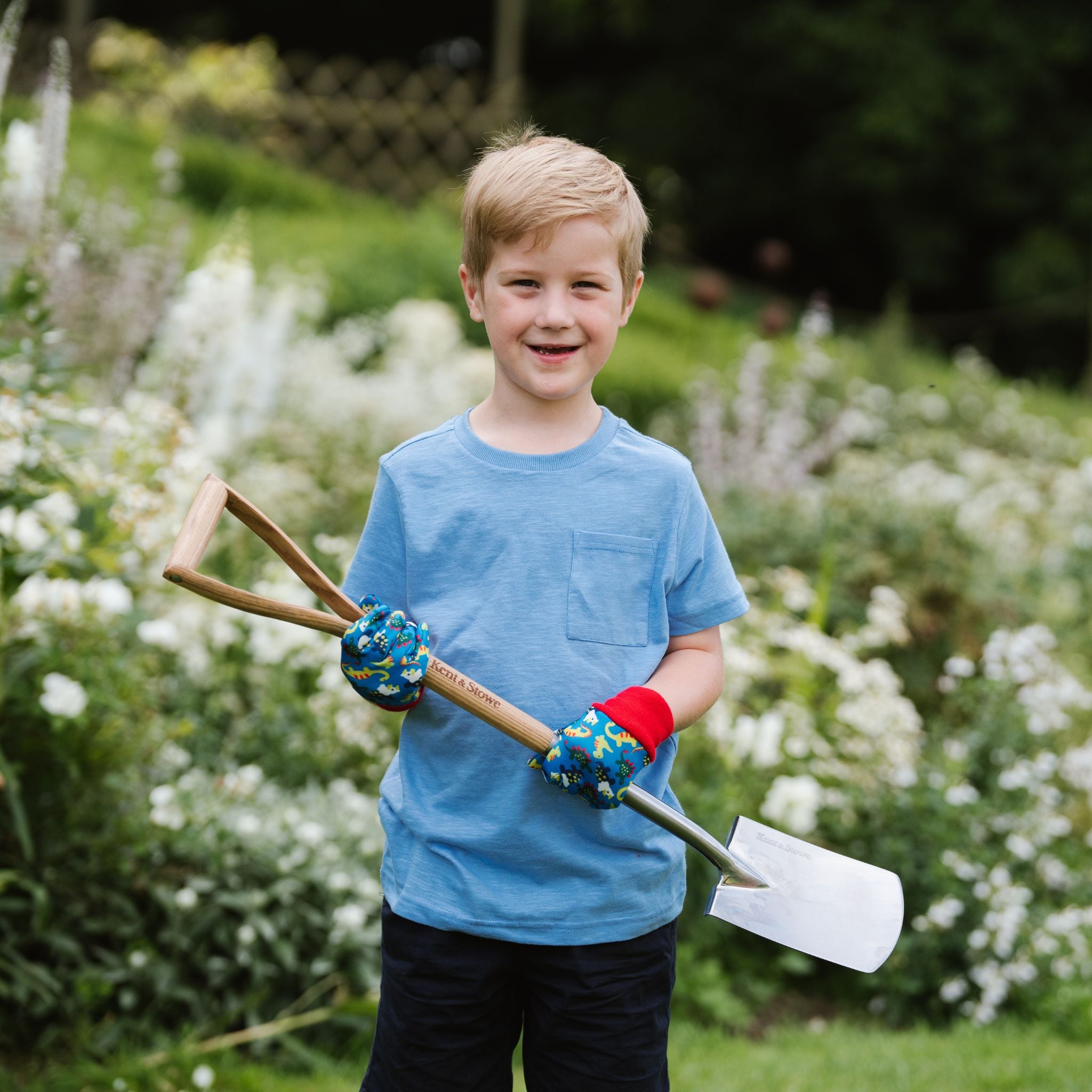 kent-stowe-kids-edelstahl-spaten-grabegabel-set image 3
