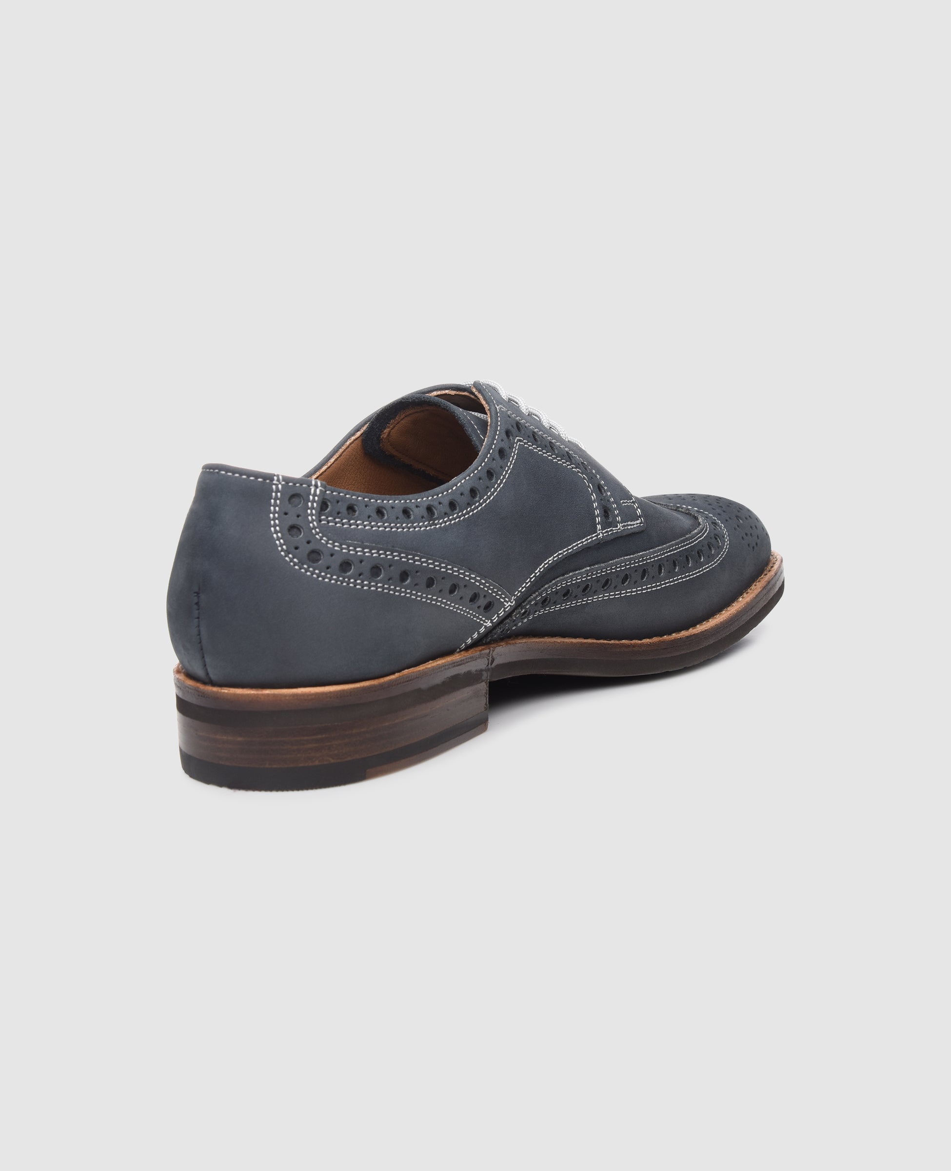 dinkelacker-luzern-full-brogue-j-derby-jeans-blau image 4