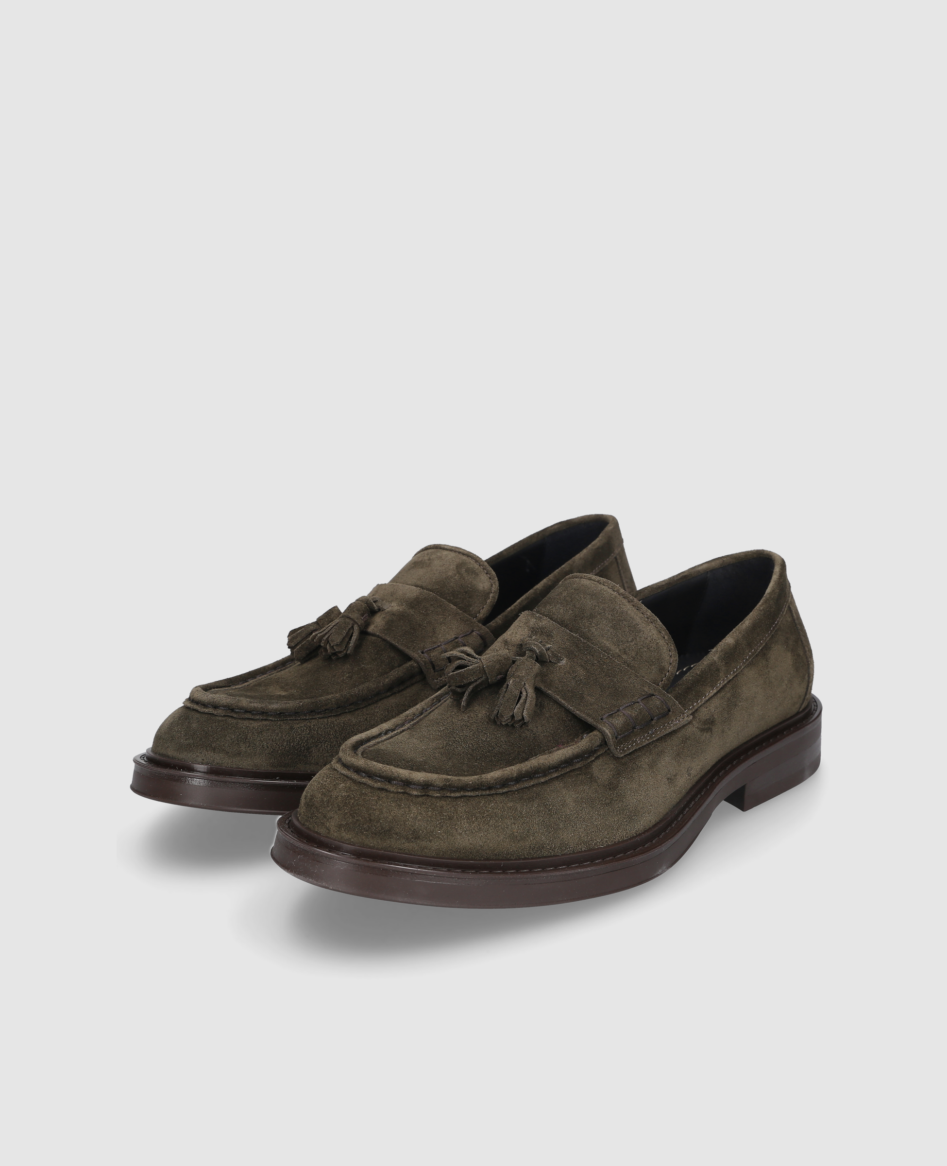 dinkelacker-florenz-plain-v-tassel-loafer-dunkelgr-n-velours-2 image 2