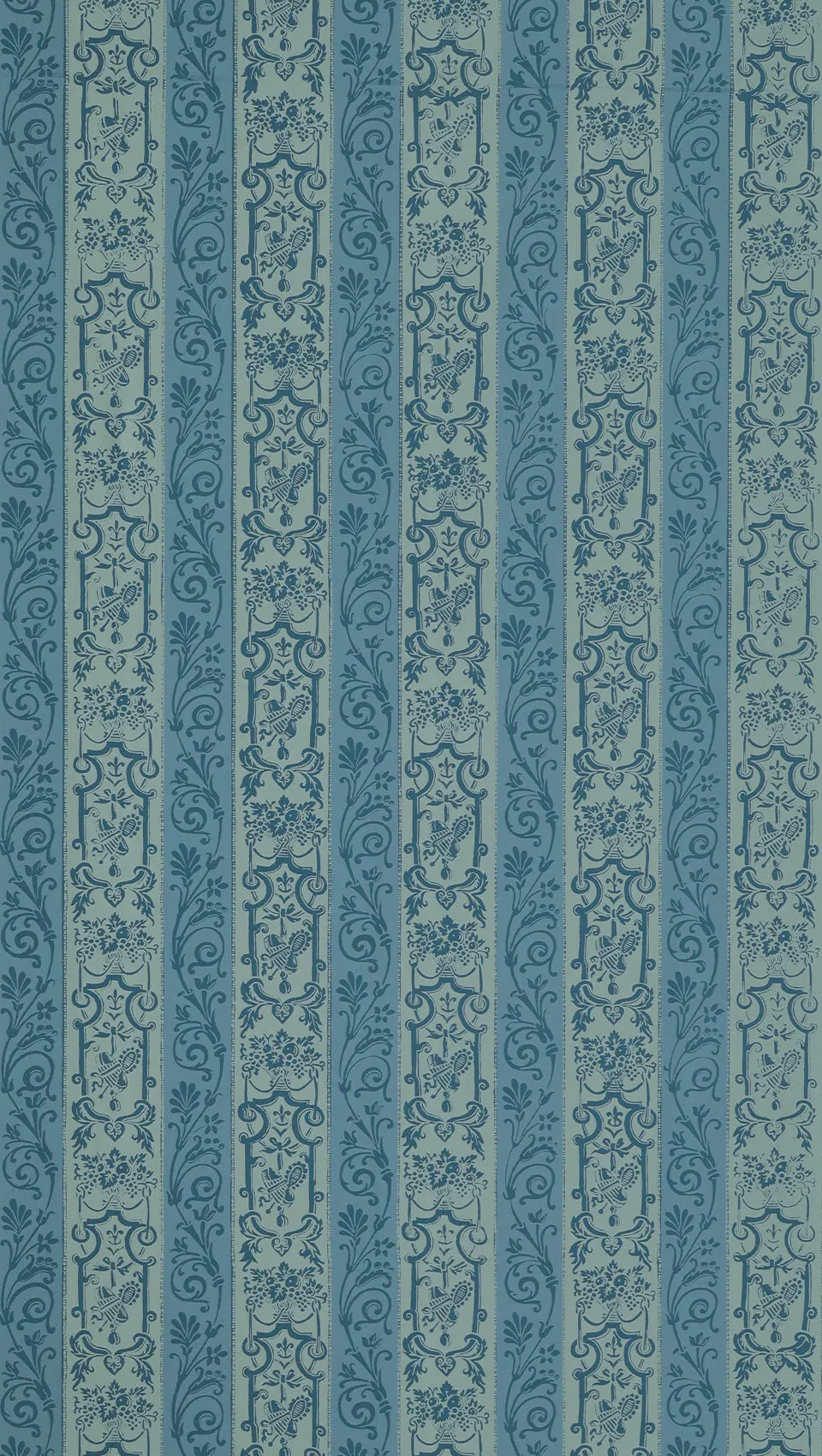 hembus-tapete-4068-ludwig-richter-blau-grau-streifentapete-50-0-cm image 1