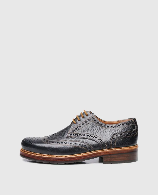 dinkelacker-rio-full-brogue-az-derby-schwarz image 1