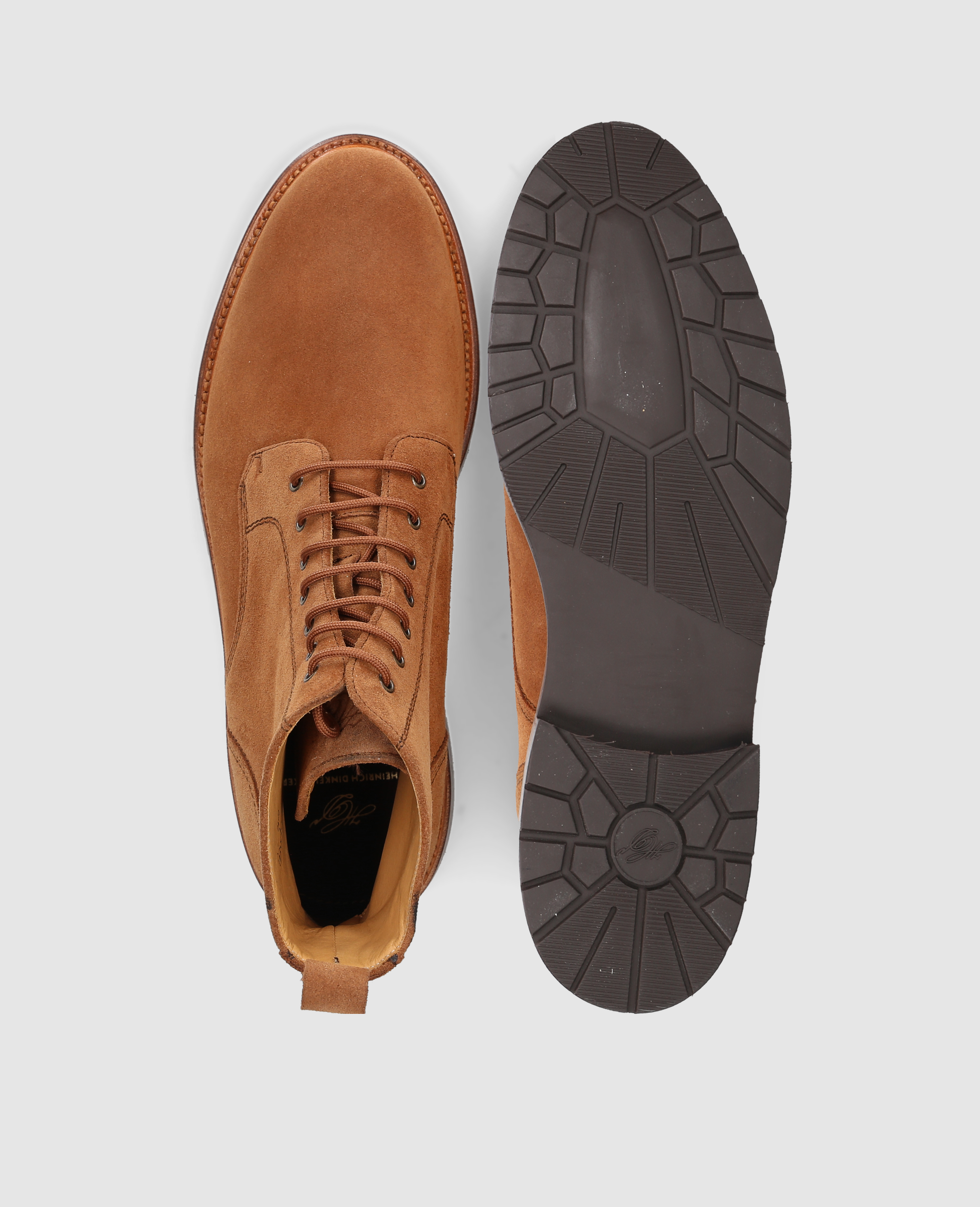 dinkelacker-buda-derby-boot-v-braun-kalbsvelours image 8