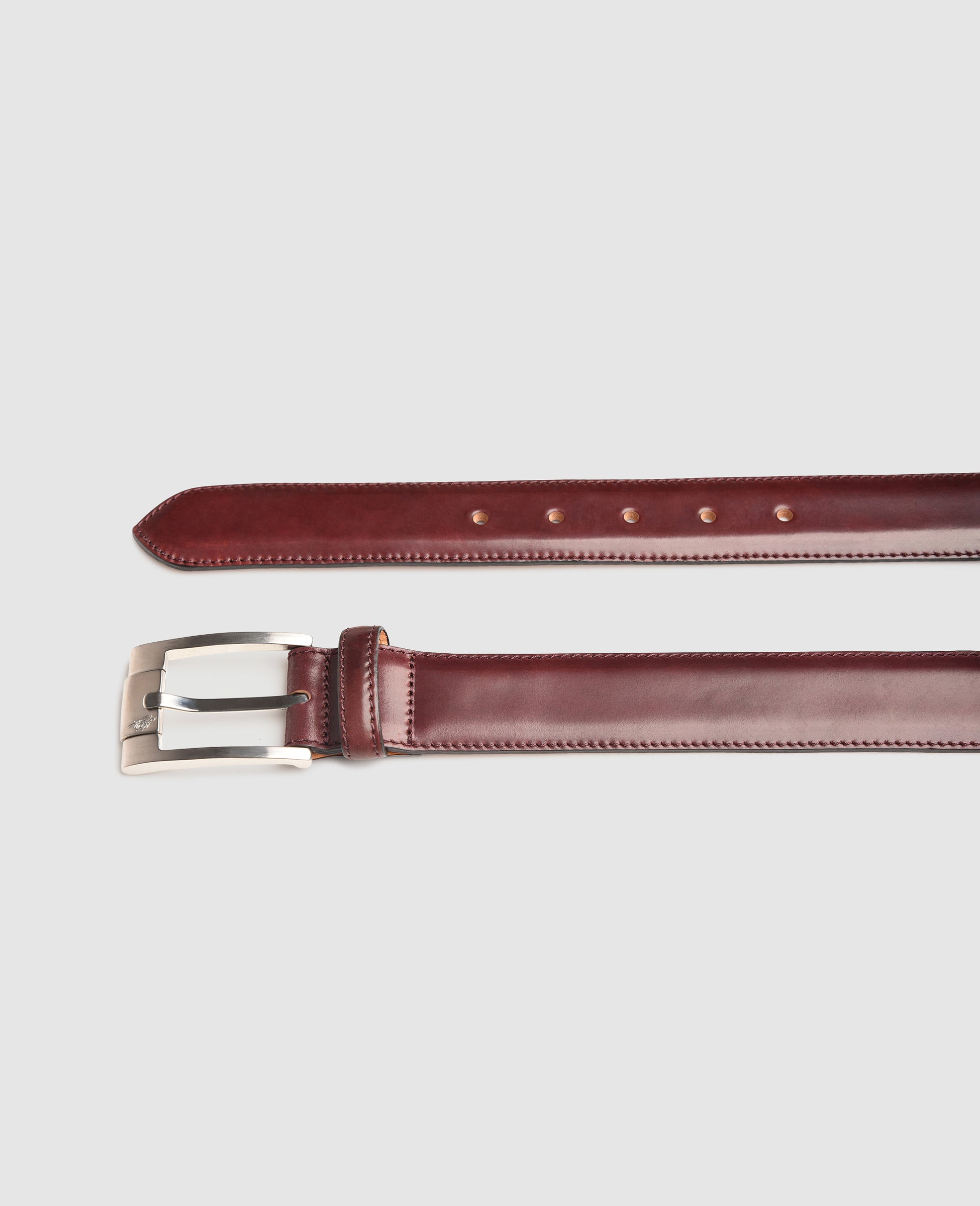 dinkelacker-bazil-plain-c-lederg-rtel-35-mm-oxblood image 2