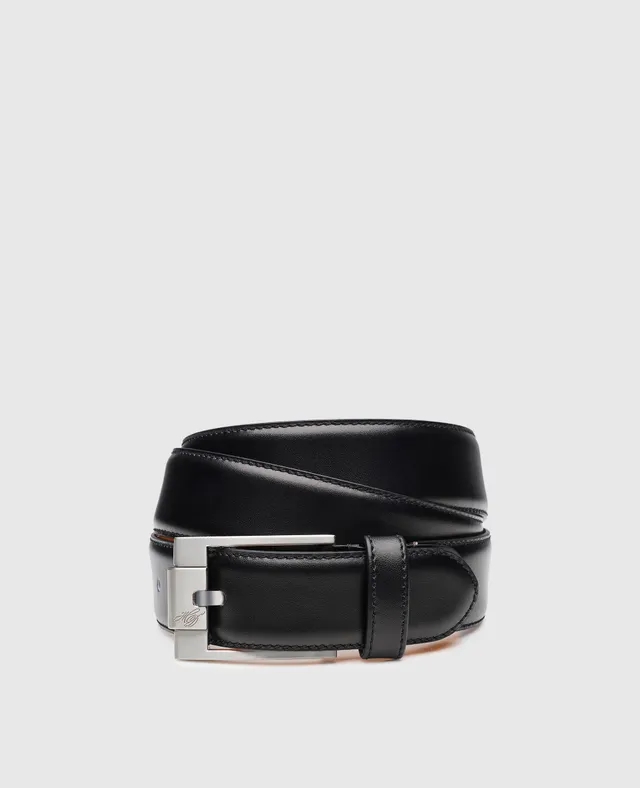 dinkelacker-istvan-plain-bc-lederg-rtel-35-mm-schwarz image 1