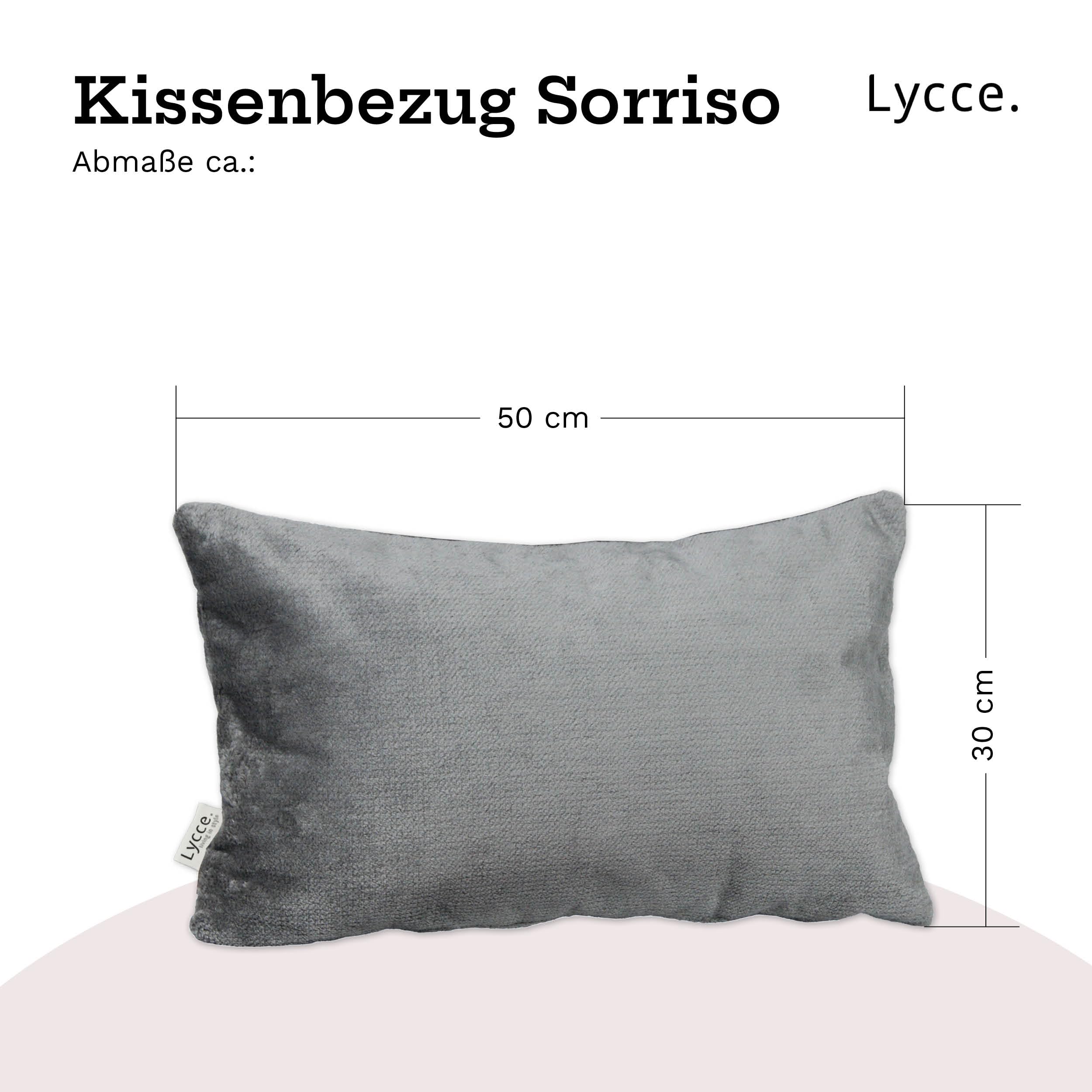 lycce-kissenbezug-sorriso-samt-grau-50-x-30-cm image 3