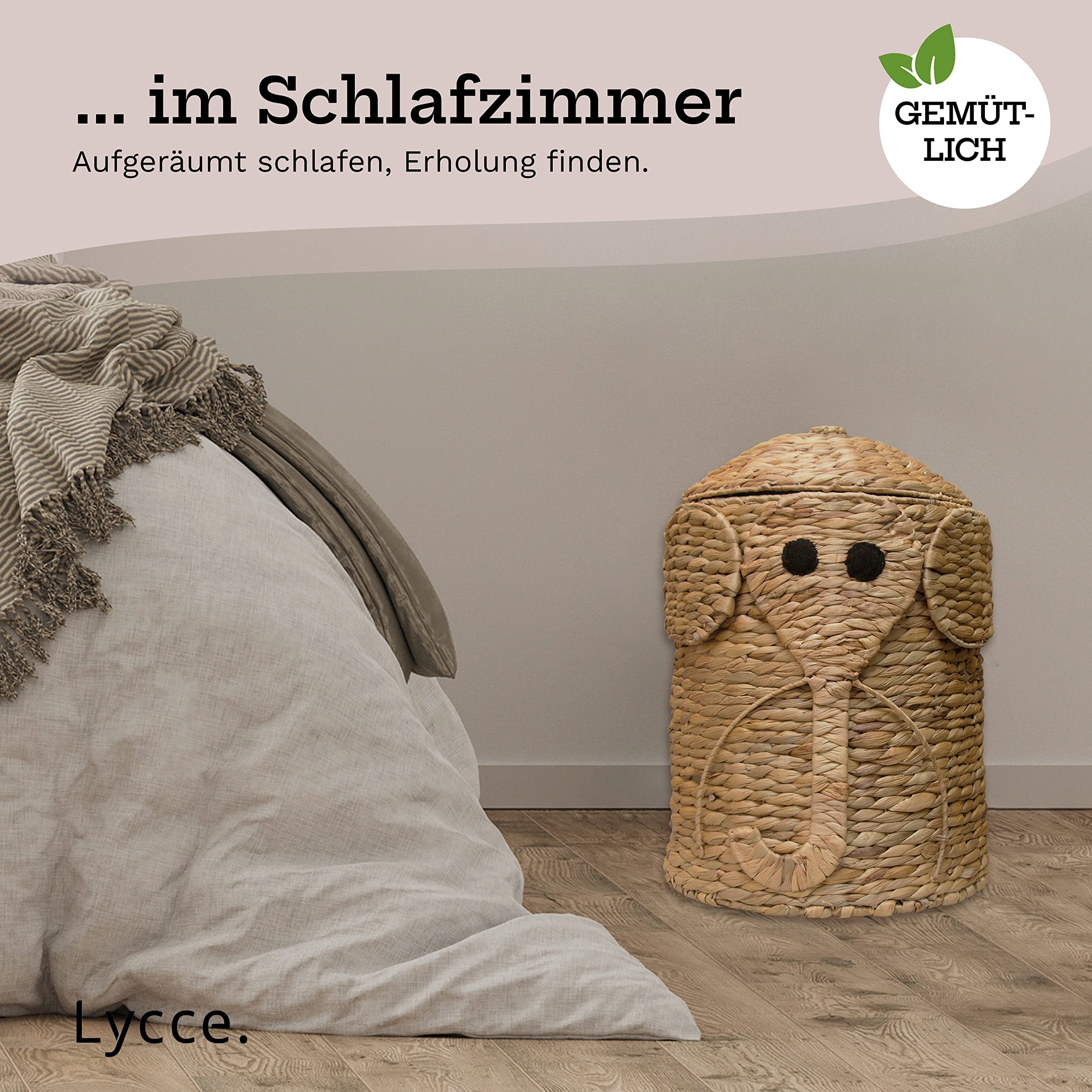 lycce-w-schekorb-mit-deckel-28l-elefant-wasserhyazinthe-natur-d30xh41-cm image 5