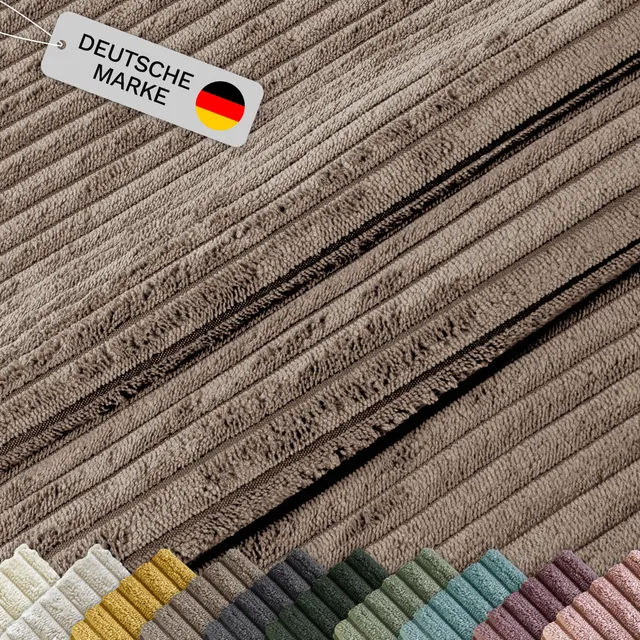 lycce-cordstoff-meterware-1lfm-x-1-40m-360g-m-taupe image 1