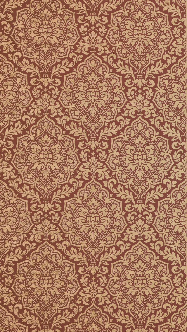 hembus-tapete-406-a-ornamente-rotbraun-papiertapete image 1