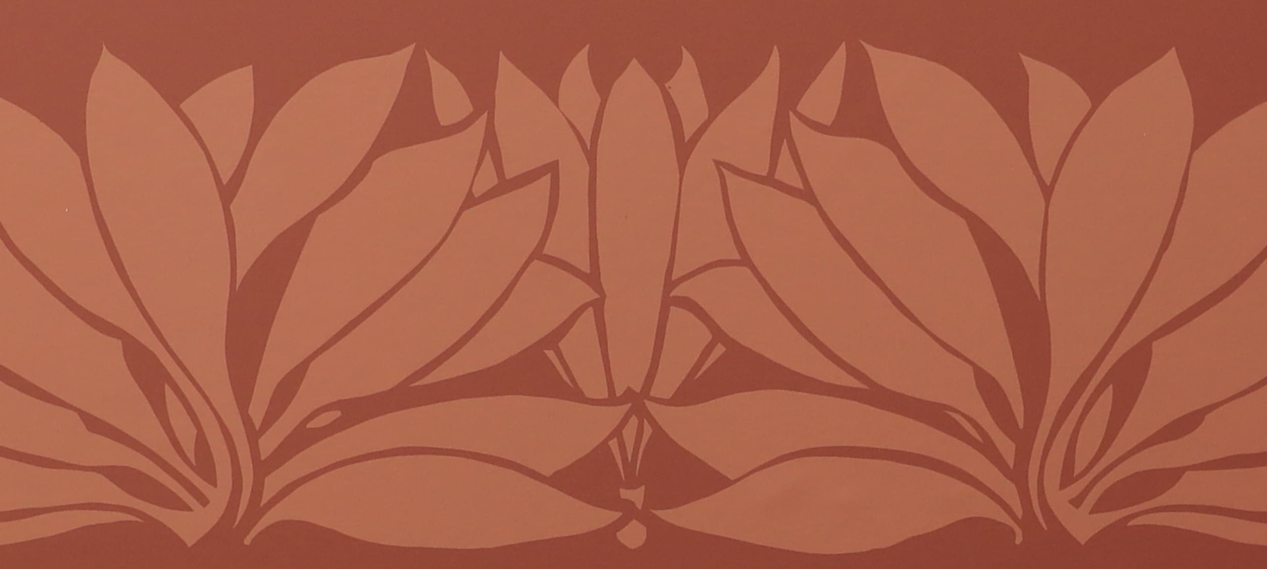hembus-borte-161-palmetten-rot-bord-re-17-2-cm-jugendstil image 2