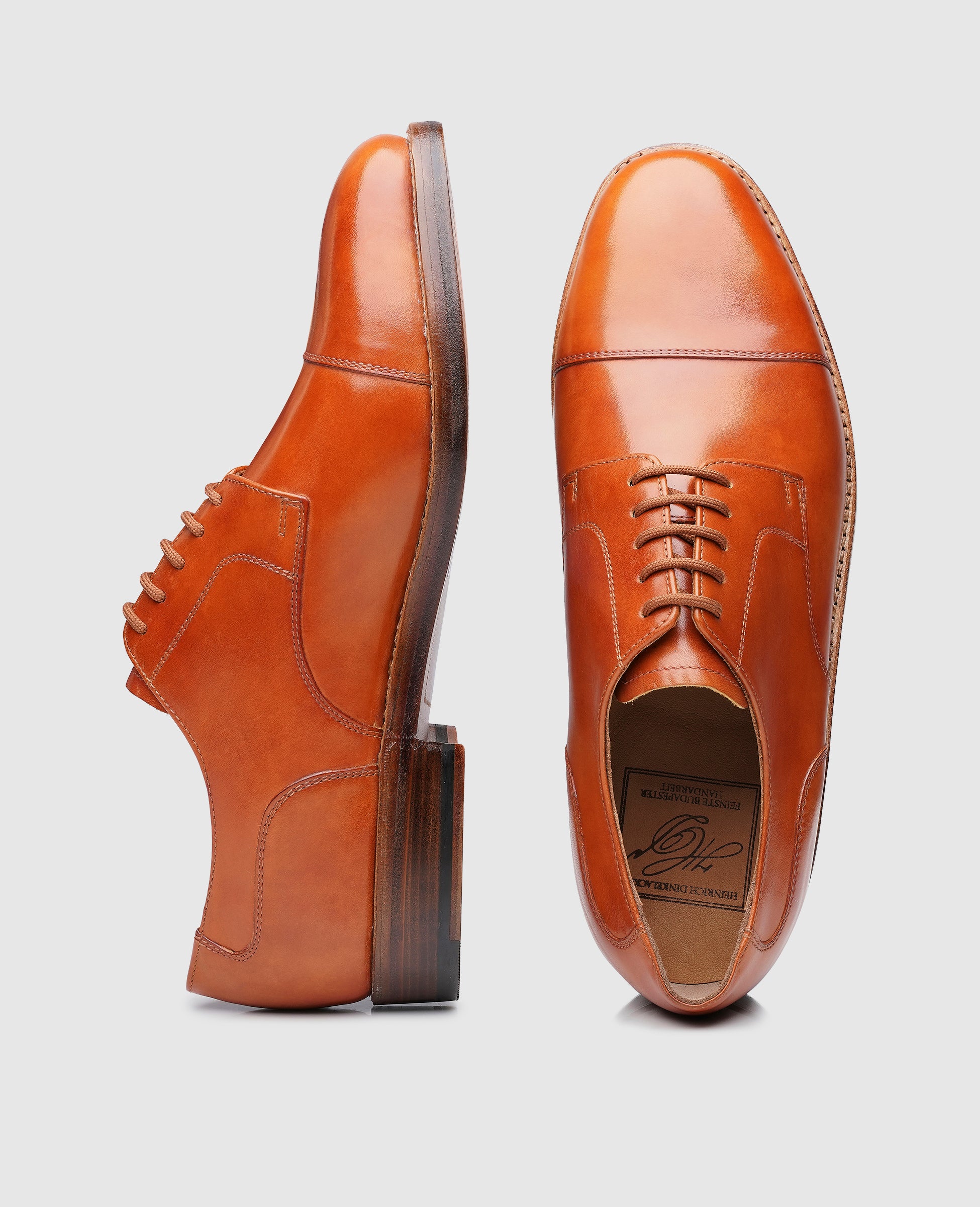 dinkelacker-london-captoe-tc-derby-cognac-toscana-calf-hellbraun image 5