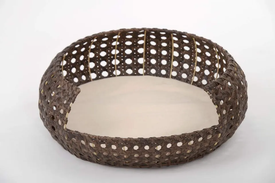 lycce-katzenkorb-annabella-mit-katzenbett-polyrattan-gr-e-1 image 1
