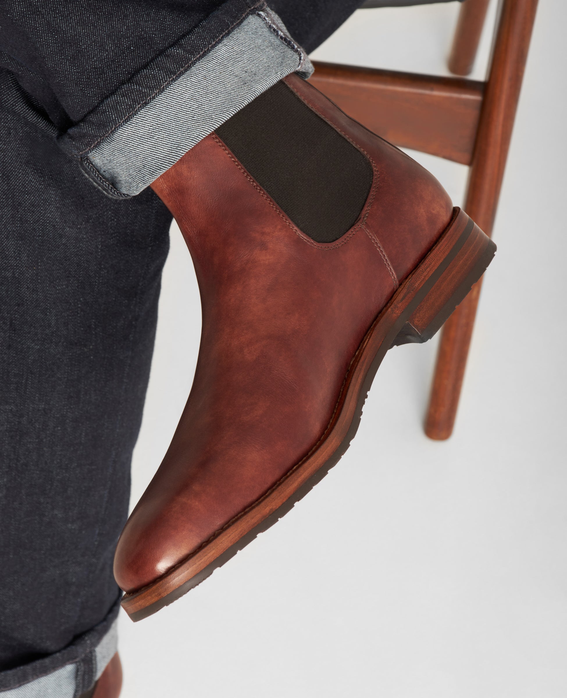 dinkelacker-luzern-plain-tc-chelsea-boot-whiskey image 7