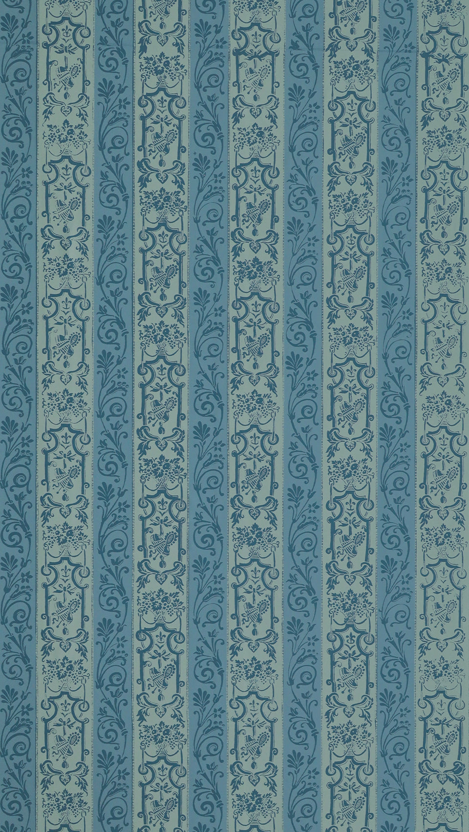 hembus-tapete-4068-ludwig-richter-blau-grau-streifentapete-50-0-cm image 1