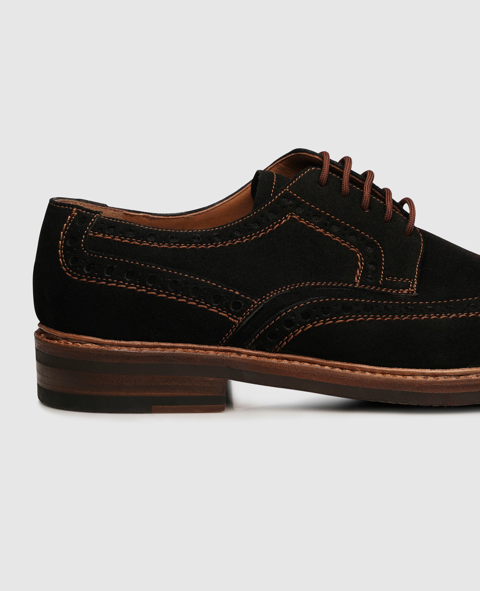 dinkelacker-luzern-full-brogue-v-derby-schwarz-kalbvelours image 8