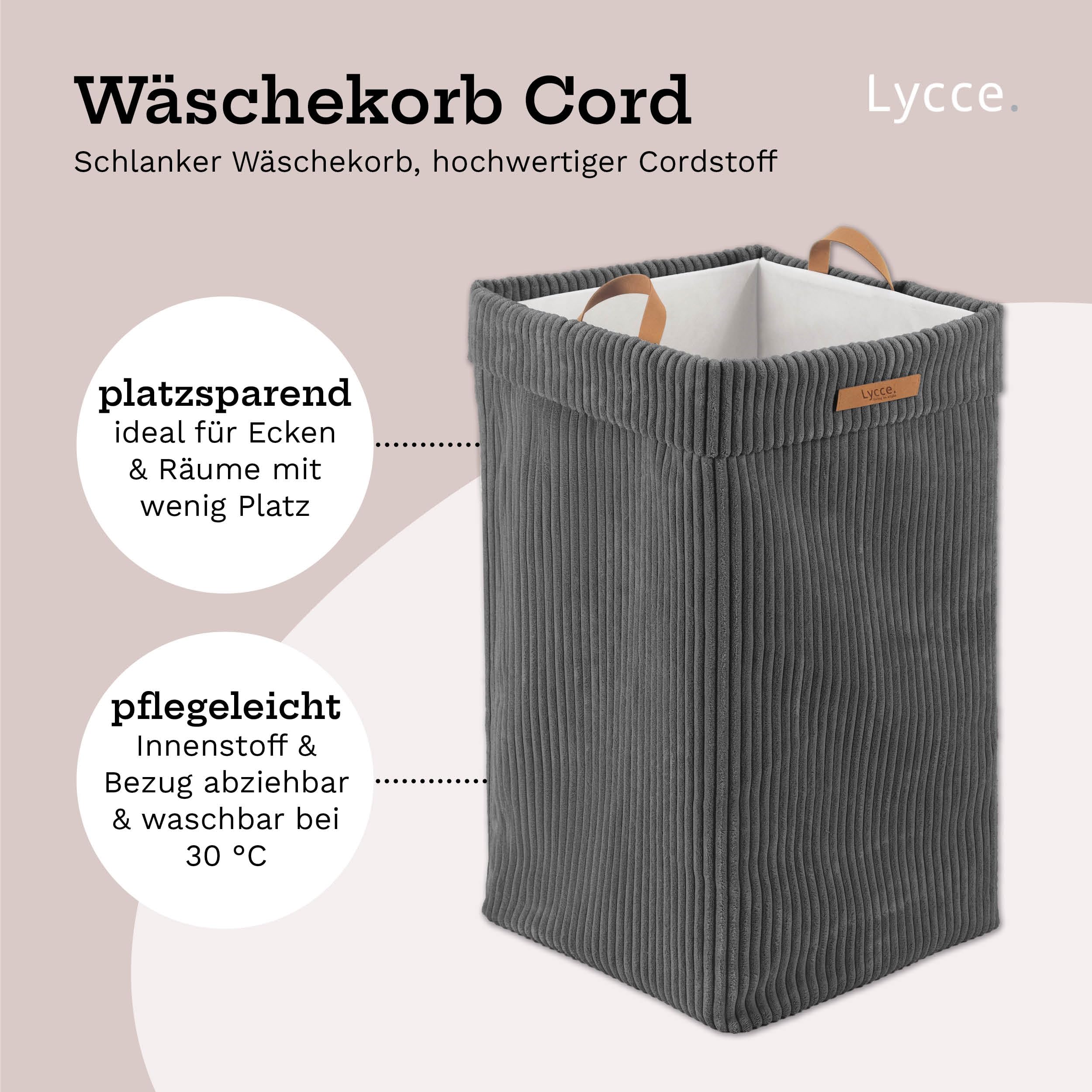 lycce-w-schekorb-cord-dunkelgrau-36-x-36-x-60-cm-70-liter image 4