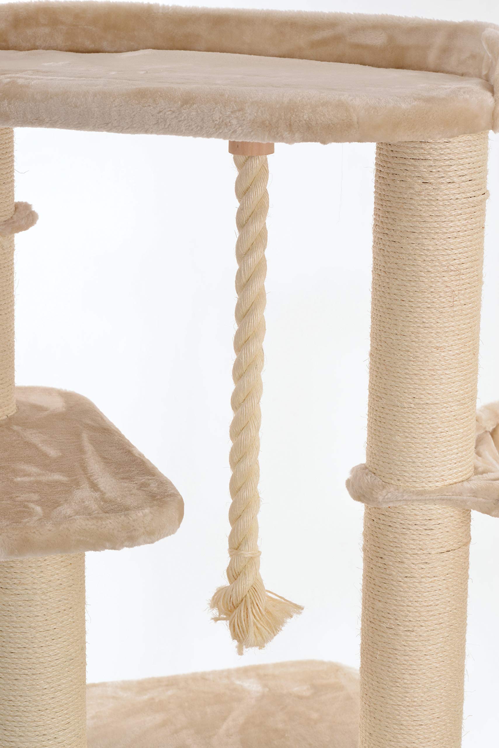 lycce-xxl-kratzbaum-alice-sisal-beige-143-cm-f-r-gro-e-und-schwere-katzen image 4