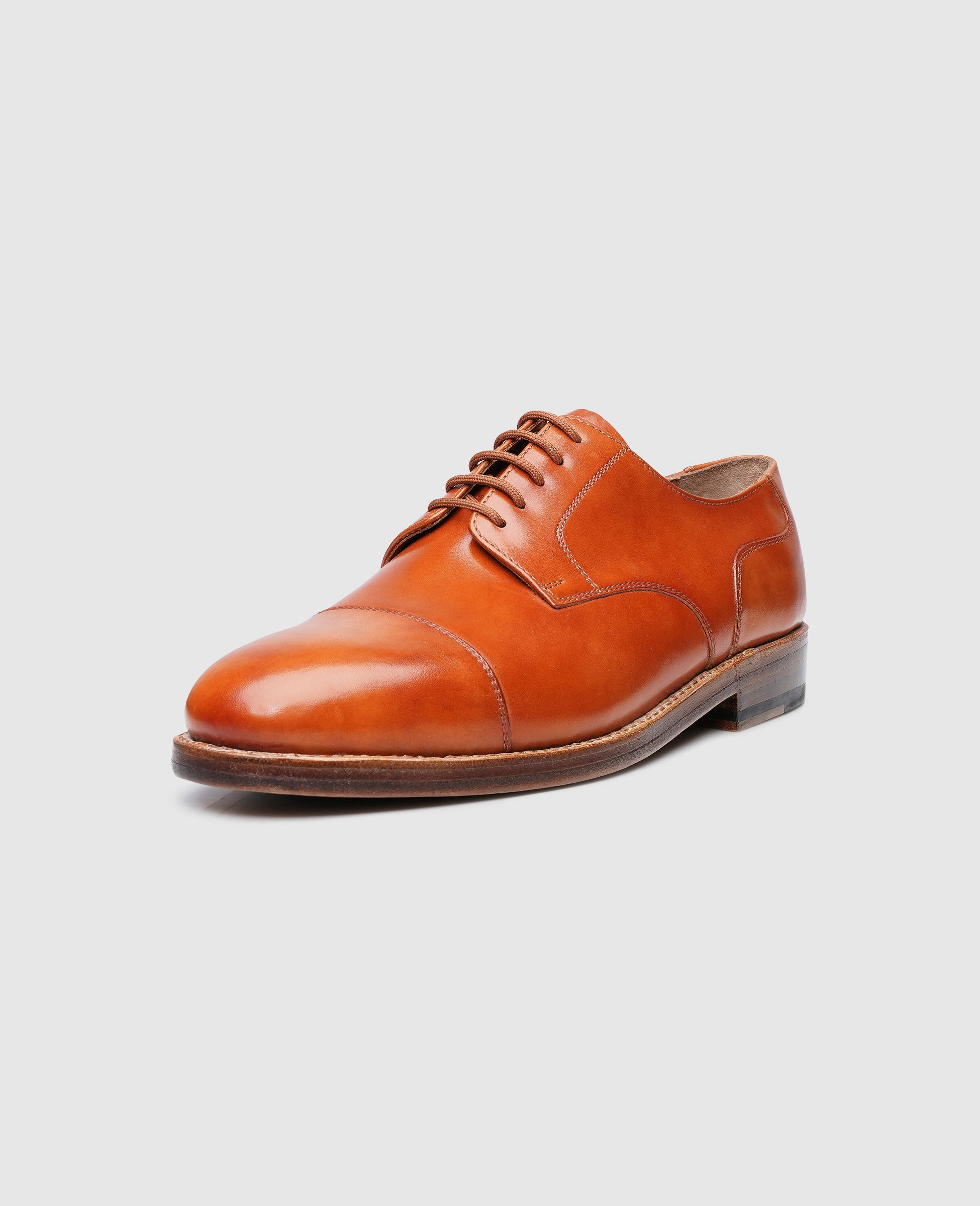dinkelacker-london-captoe-tc-derby-cognac-toscana-calf-hellbraun image 2