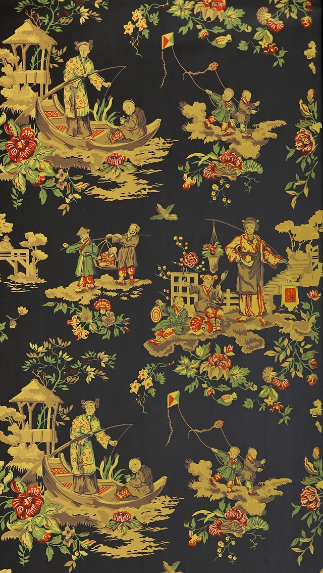 hembus-tapete-580-chinesische-szenen-papiertapete-schwarz-47-cm image 1
